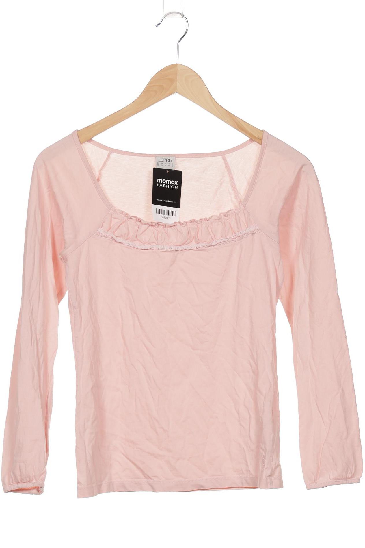 

Esprit Damen Langarmshirt, pink, Gr. 34