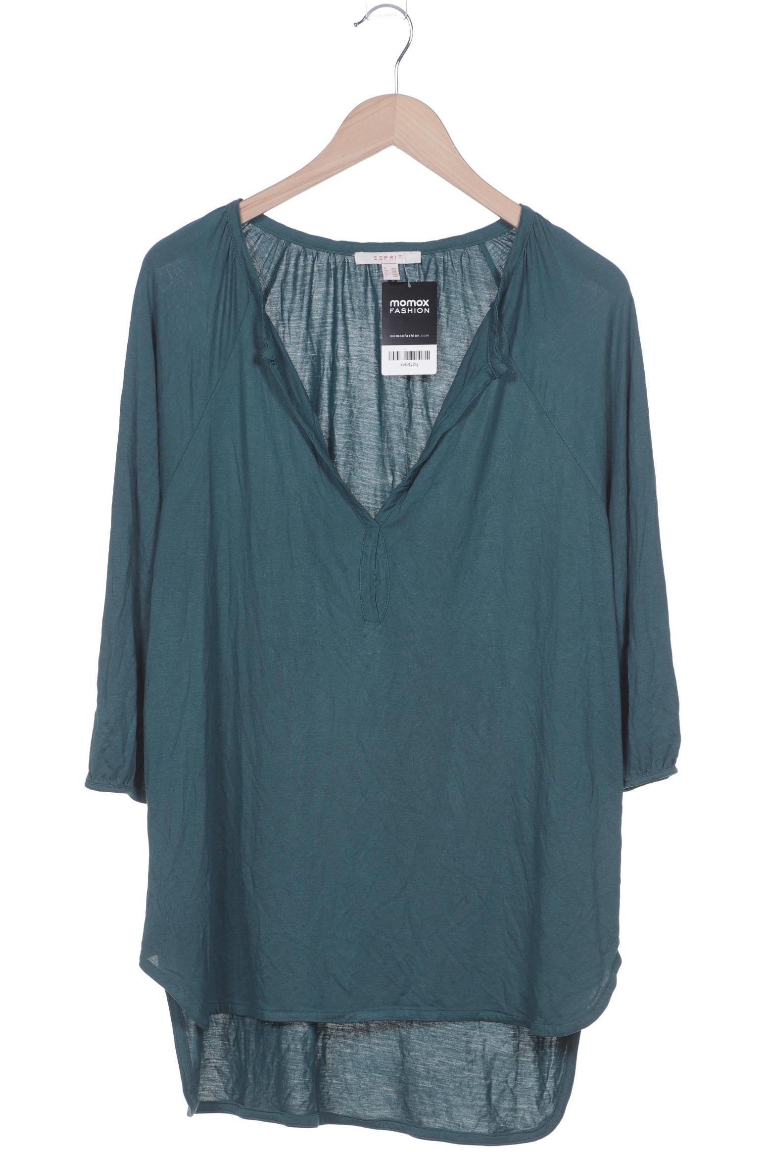 

Esprit Damen Langarmshirt, türkis, Gr. 46