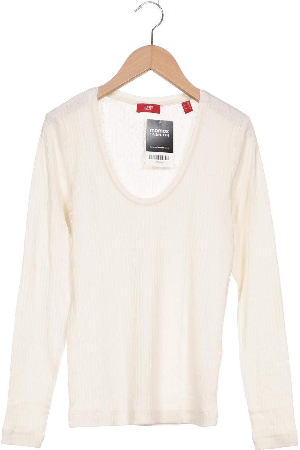 

Esprit Damen Langarmshirt, cremeweiß, Gr. 34