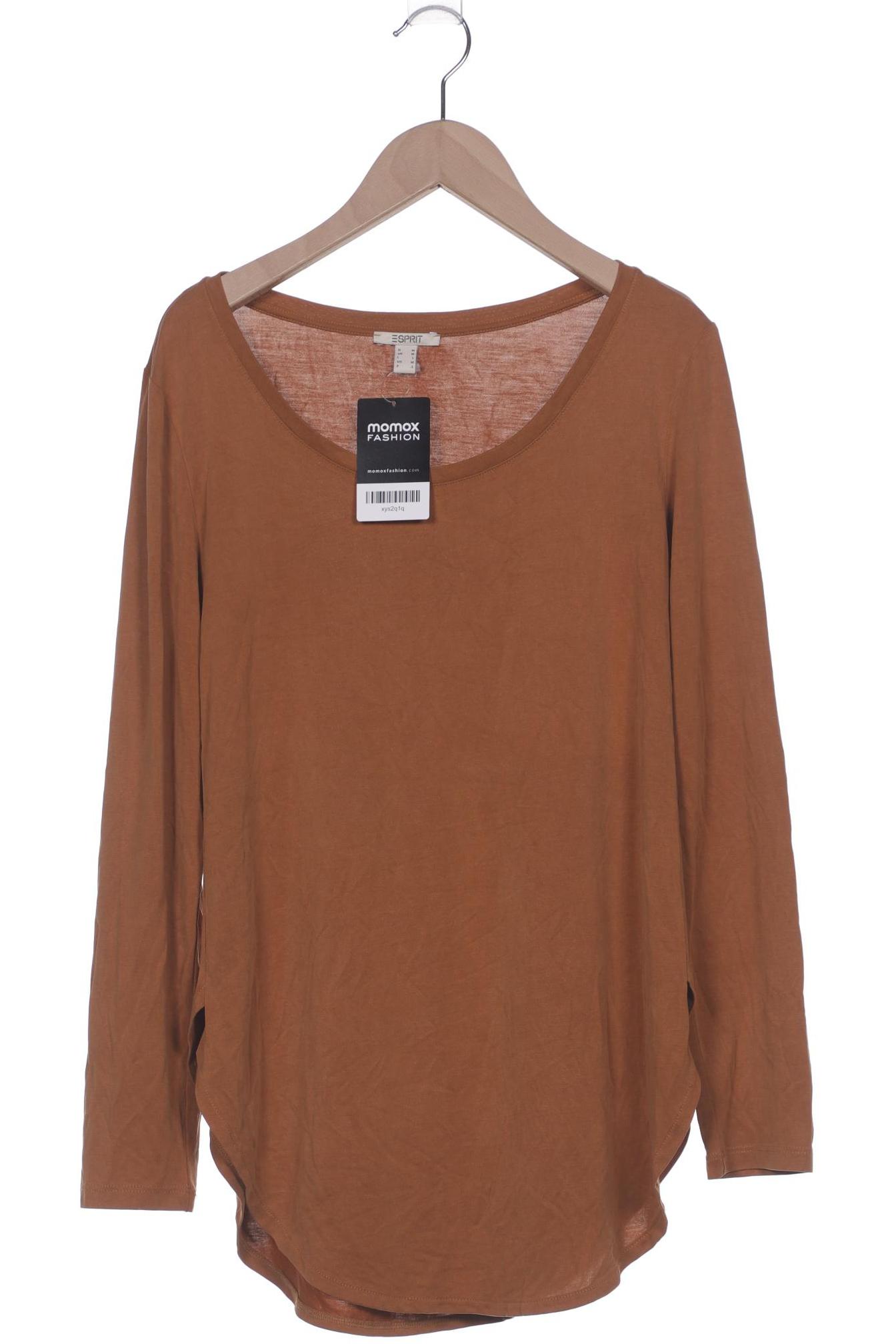 

Esprit Damen Langarmshirt, orange, Gr. 38