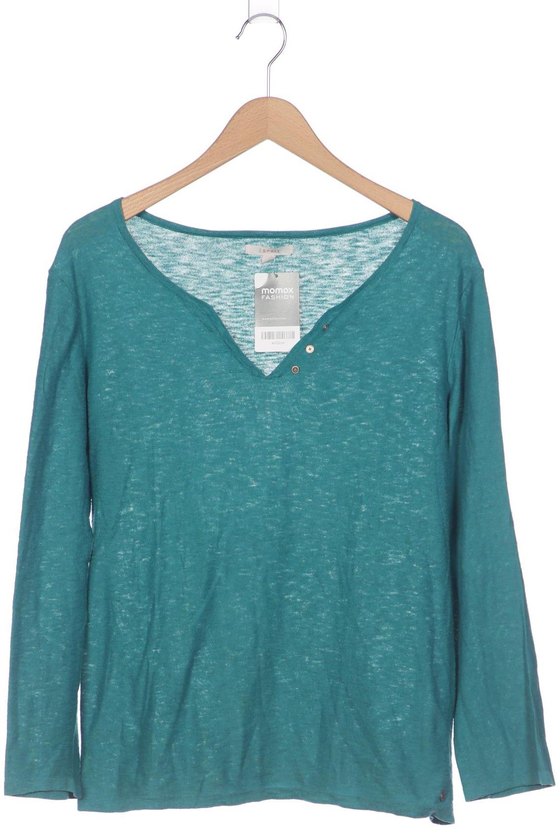 

Esprit Damen Langarmshirt, türkis, Gr. 44