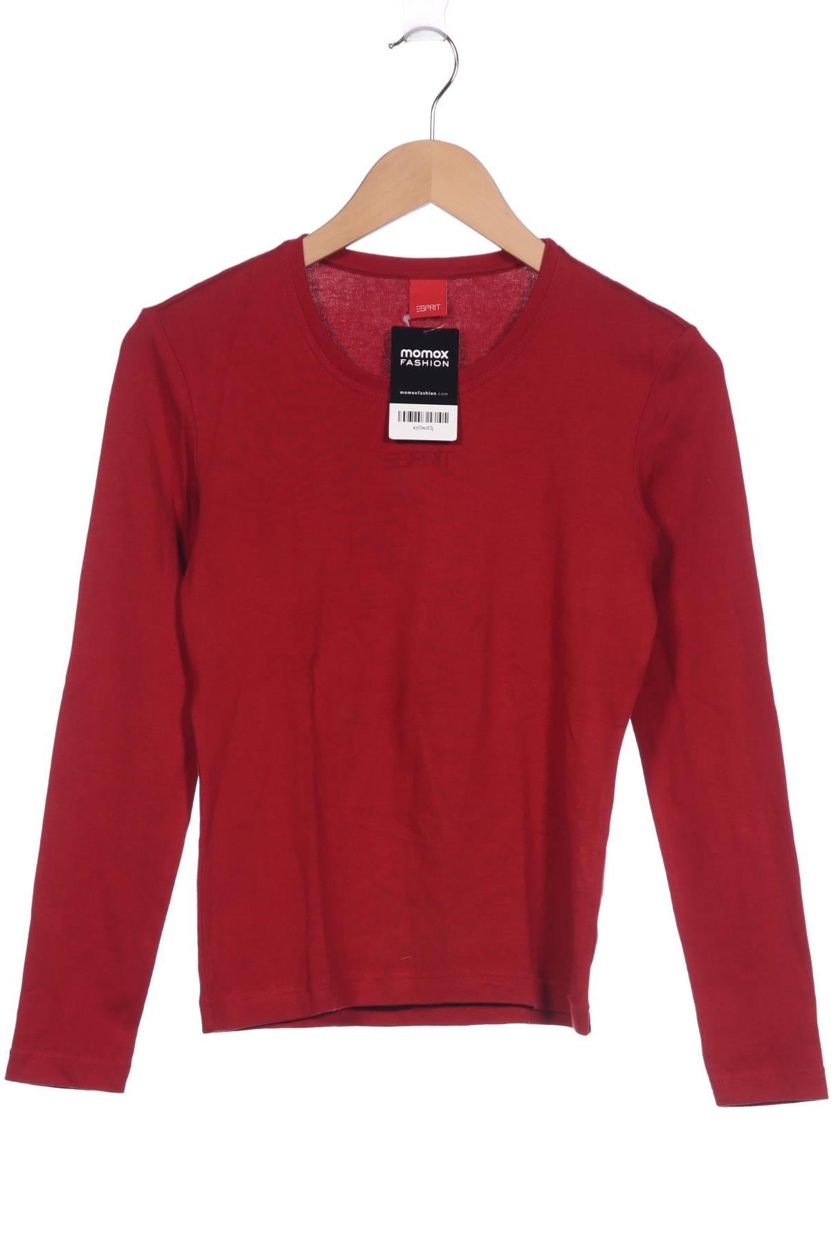 

Esprit Damen Langarmshirt, rot, Gr. 38