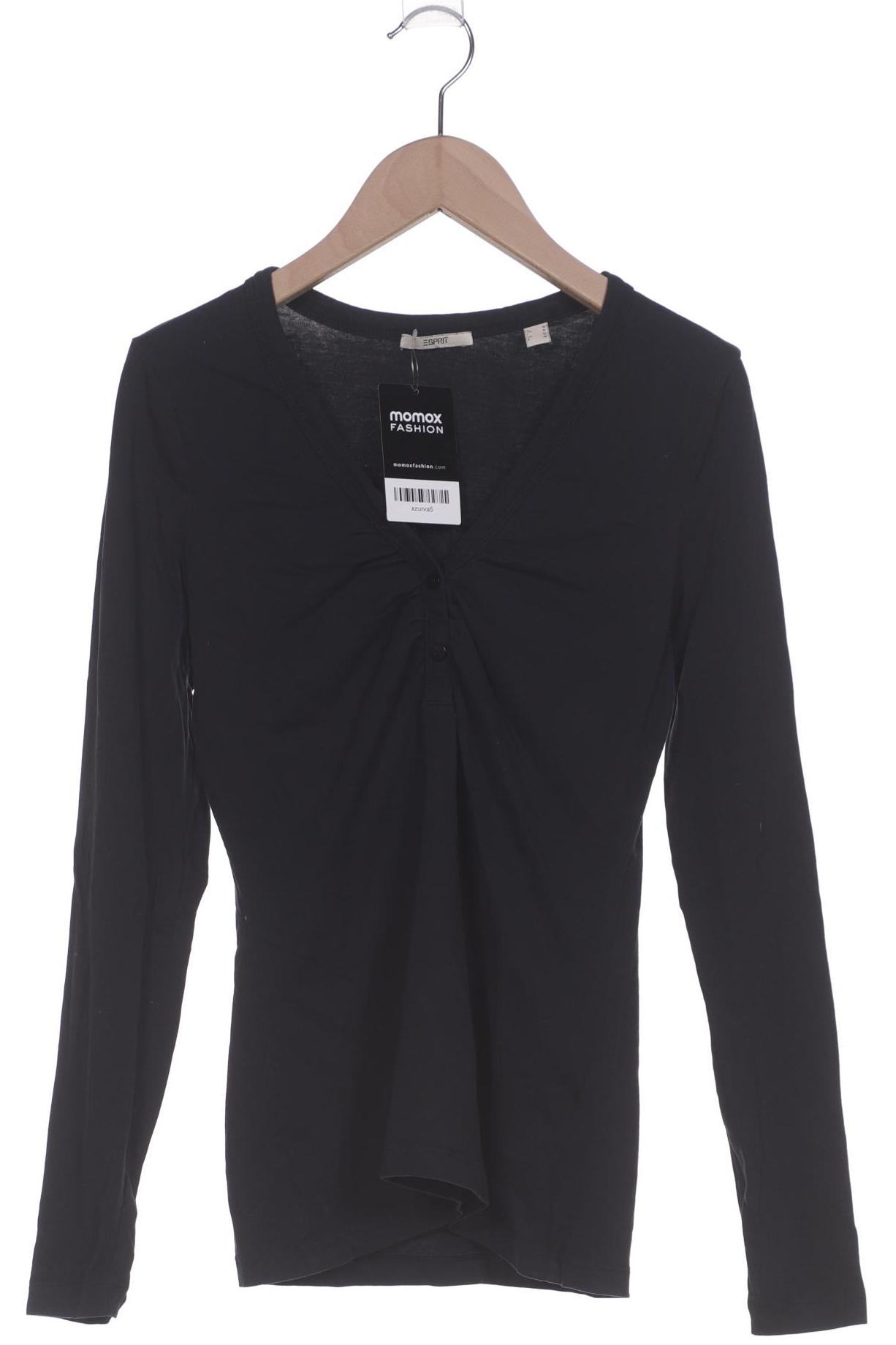 

Esprit Damen Langarmshirt, schwarz, Gr. 36