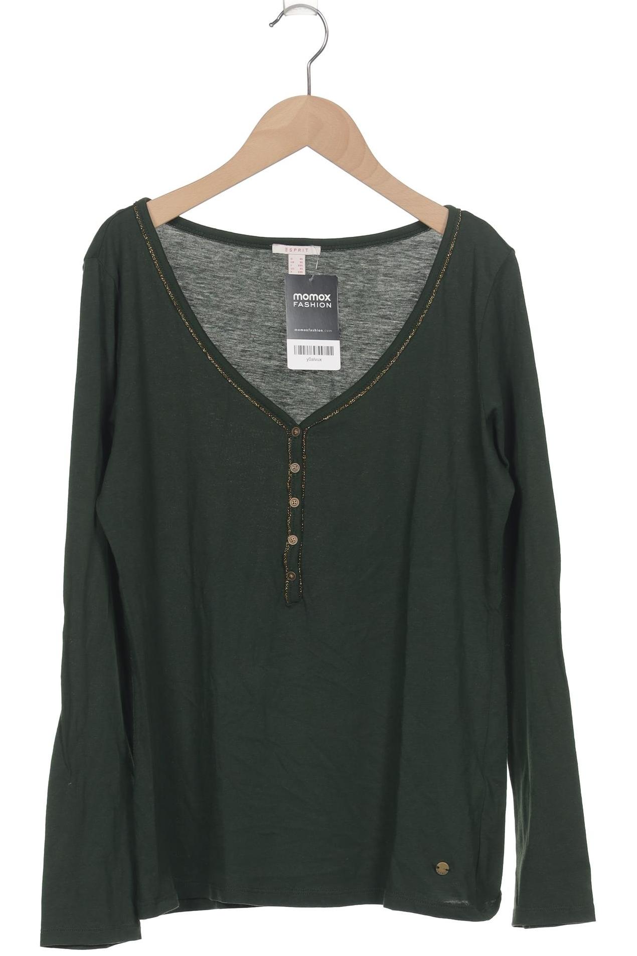 

Esprit Damen Langarmshirt, grün, Gr. 44