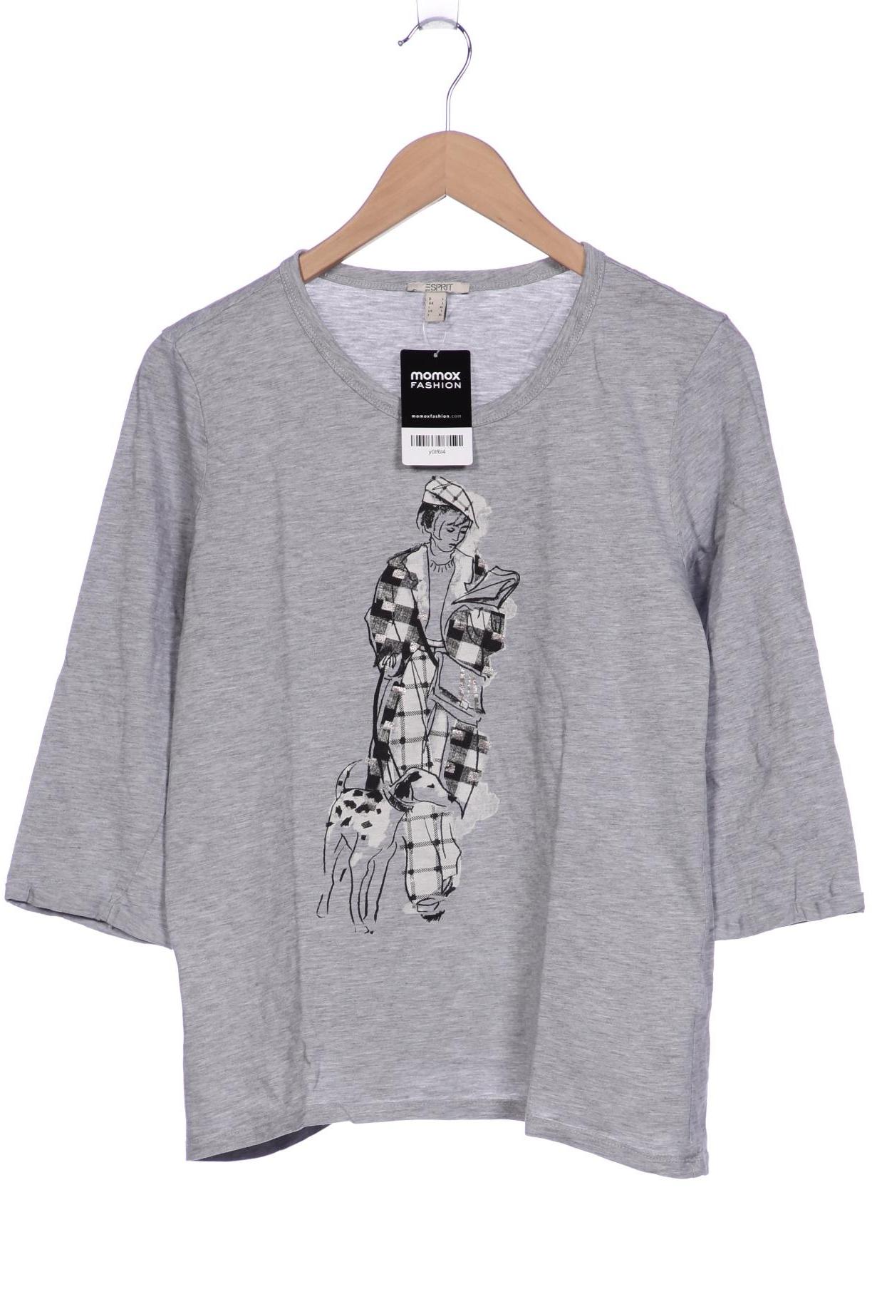 

Esprit Damen Langarmshirt, grau, Gr. 42
