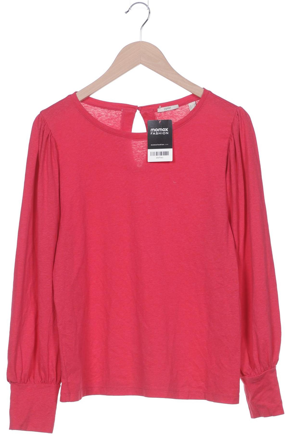 

Esprit Damen Langarmshirt, pink, Gr. 38