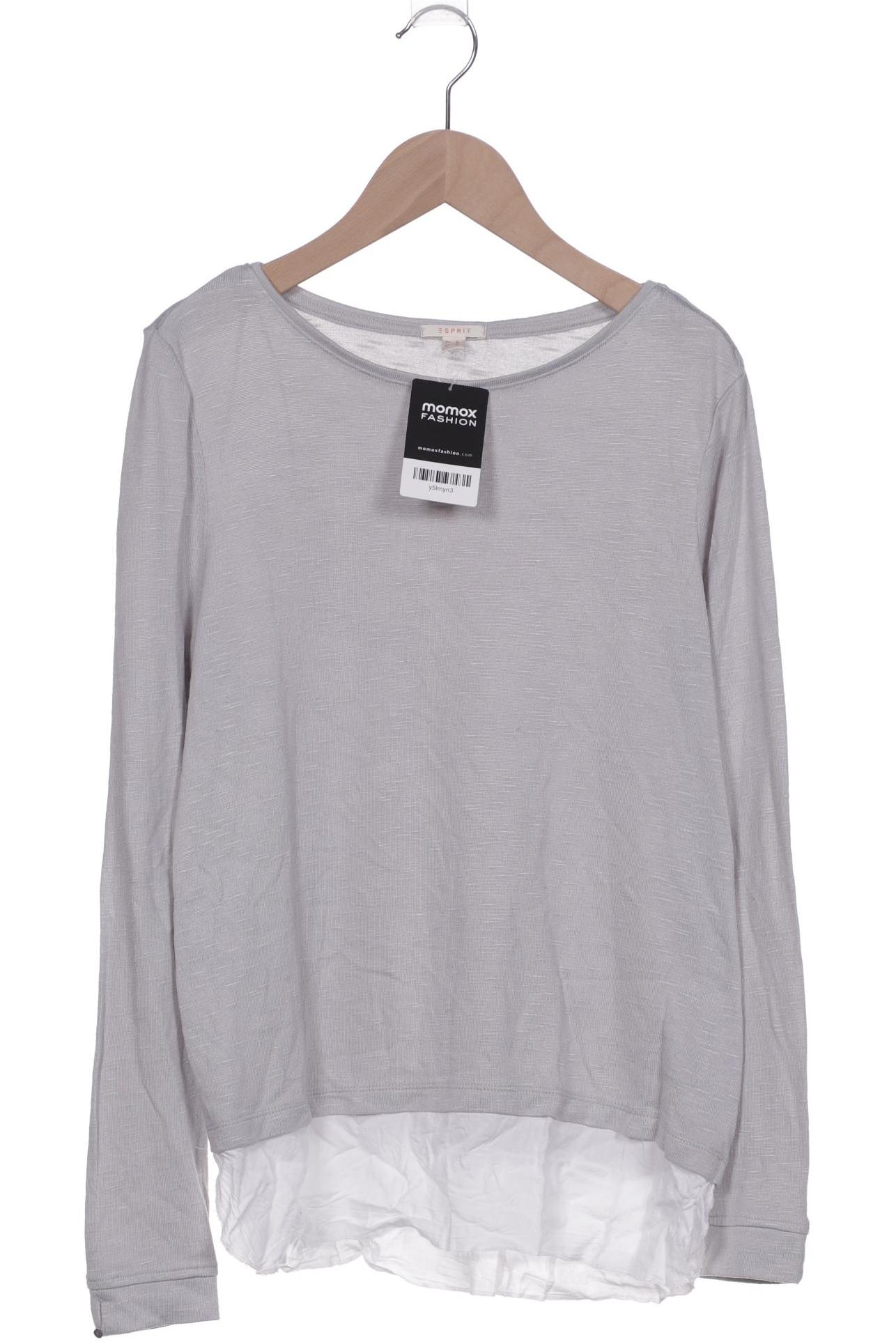 

Esprit Damen Langarmshirt, grau, Gr. 36