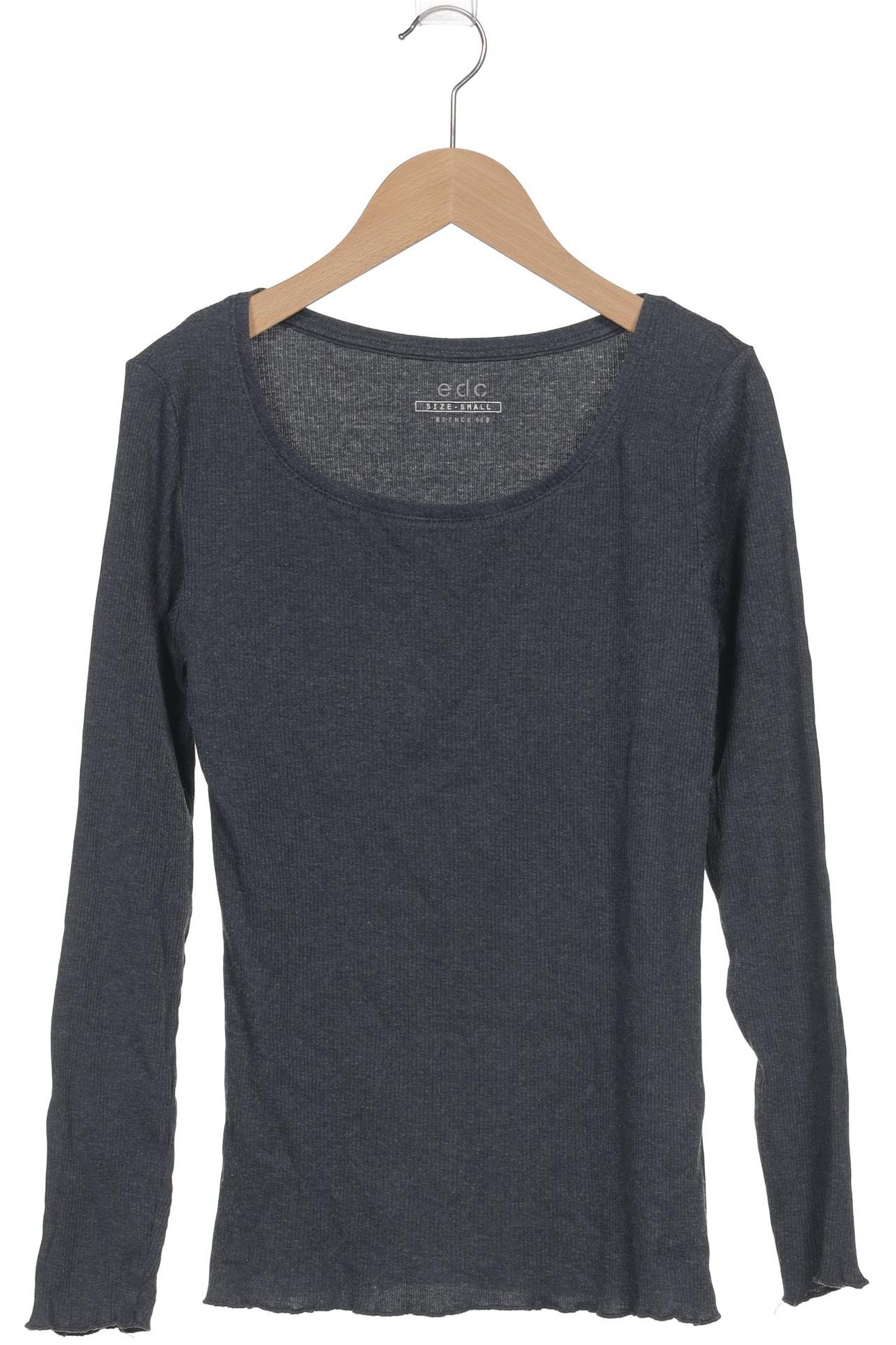 

Esprit Damen Langarmshirt, blau, Gr. 36