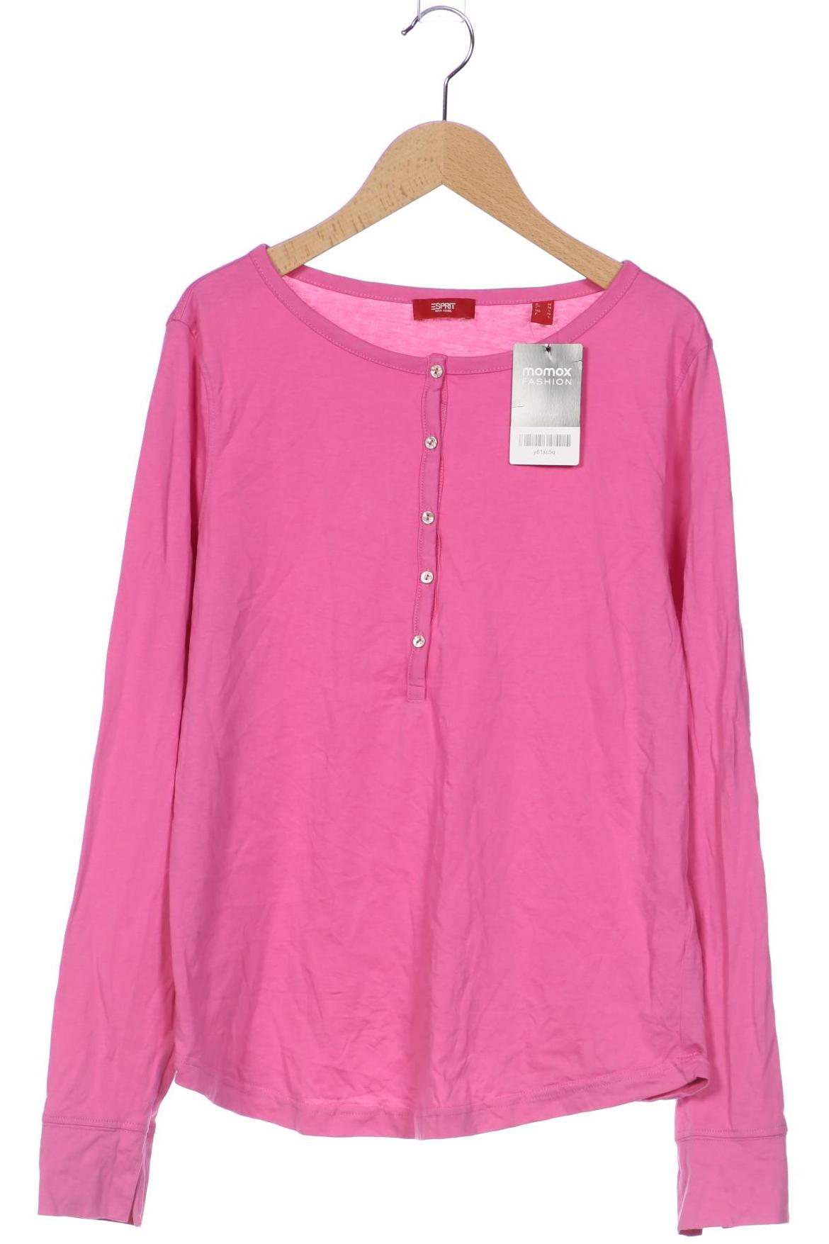 

Esprit Damen Langarmshirt, pink, Gr. 38