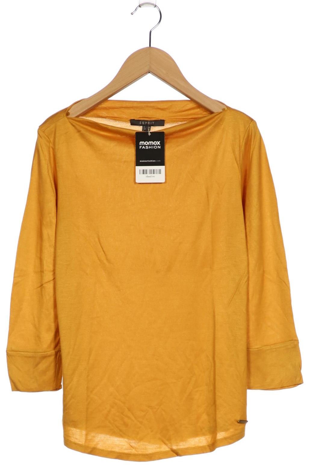 

Esprit Damen Langarmshirt, gelb, Gr. 34
