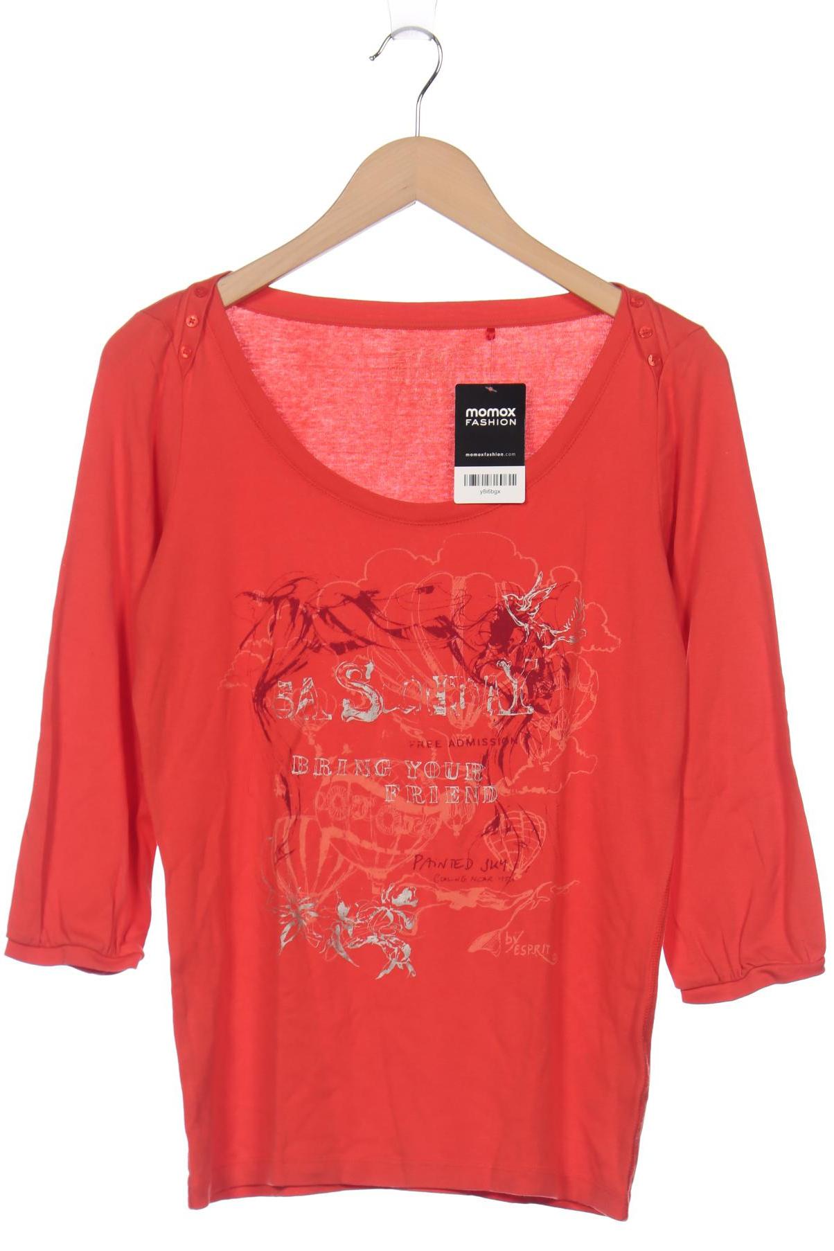 

Esprit Damen Langarmshirt, rot, Gr. 44