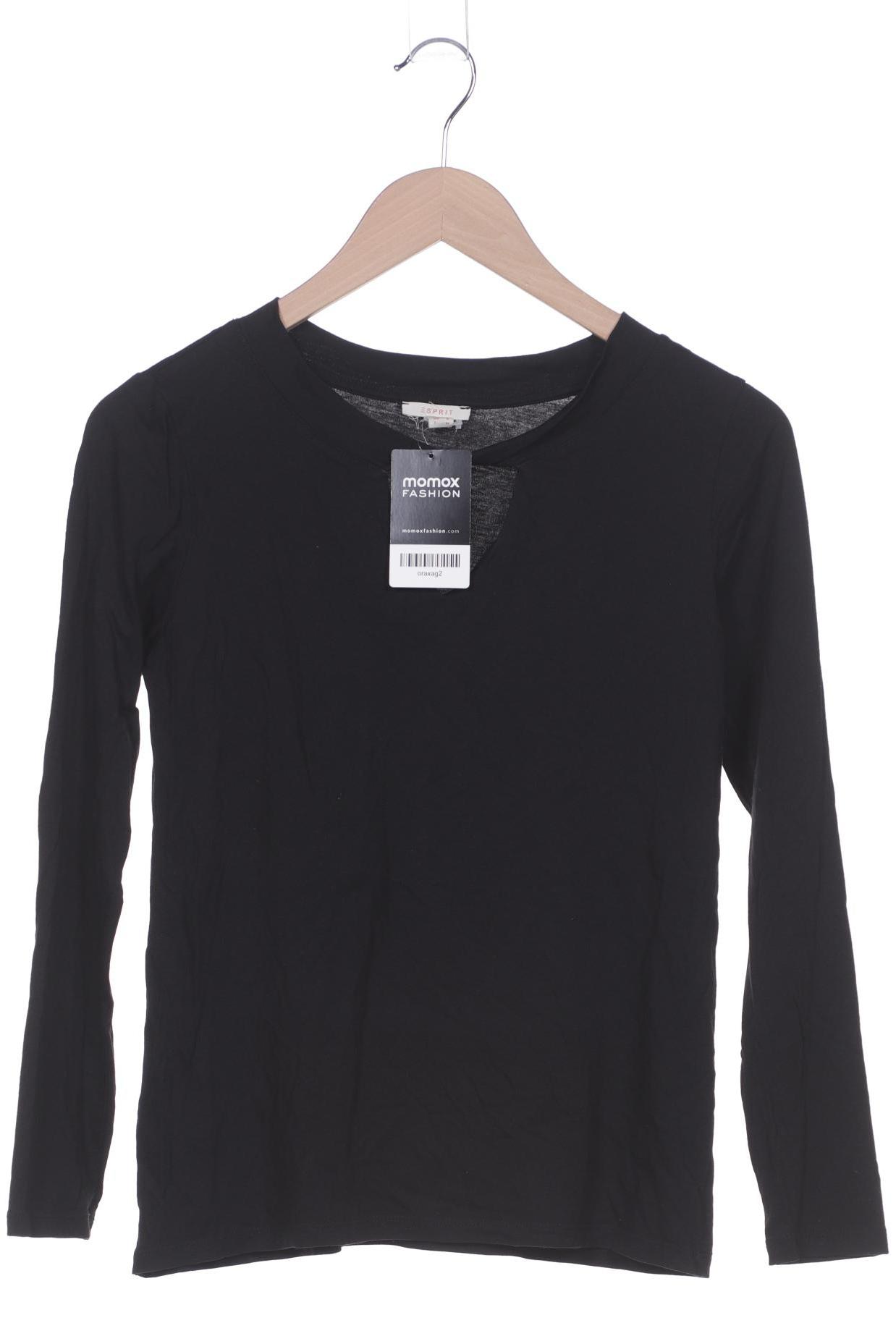 

Esprit Damen Langarmshirt, schwarz, Gr. 36