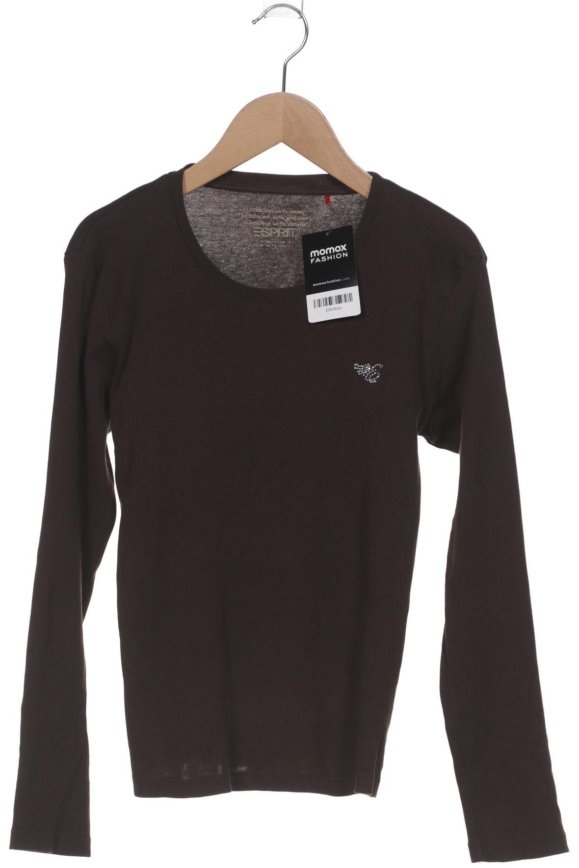 

Esprit Damen Langarmshirt, braun, Gr. 38