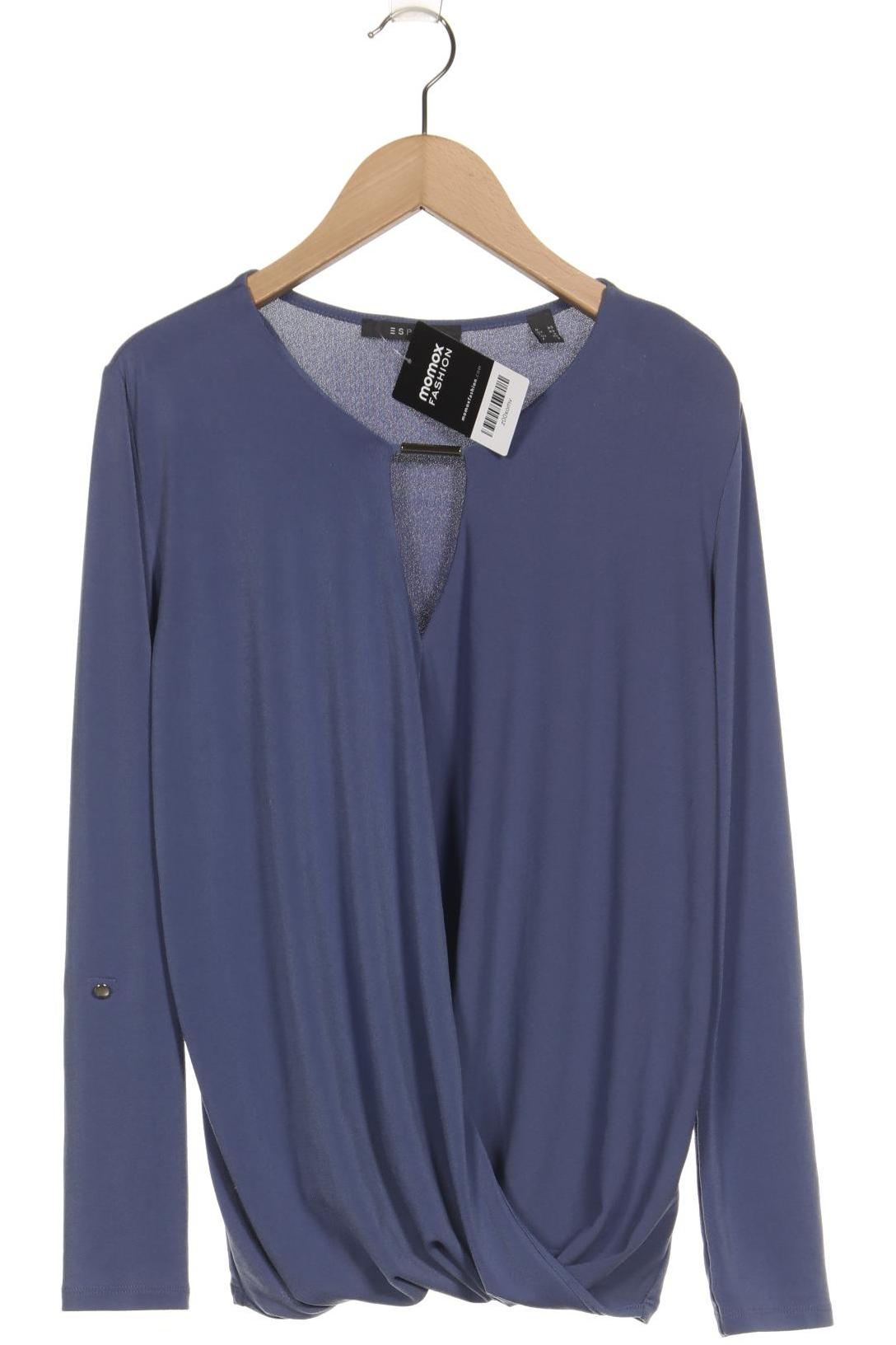 

Esprit Damen Langarmshirt, blau, Gr. 34