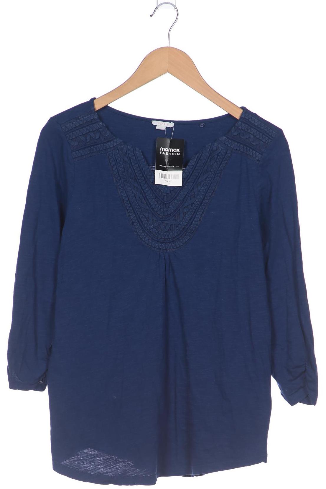 

Esprit Damen Langarmshirt, blau, Gr. 42