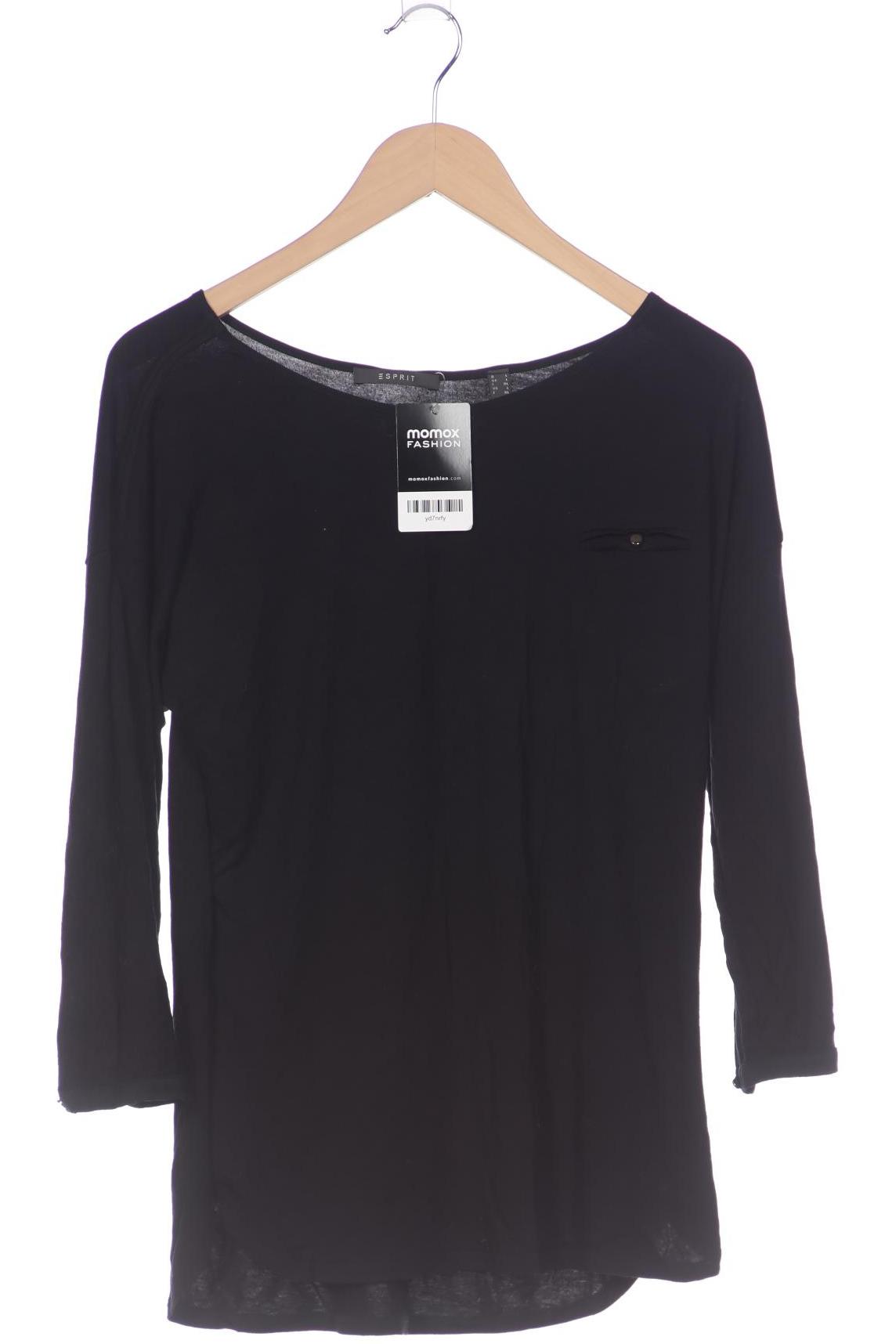 

Esprit Damen Langarmshirt, schwarz, Gr. 42