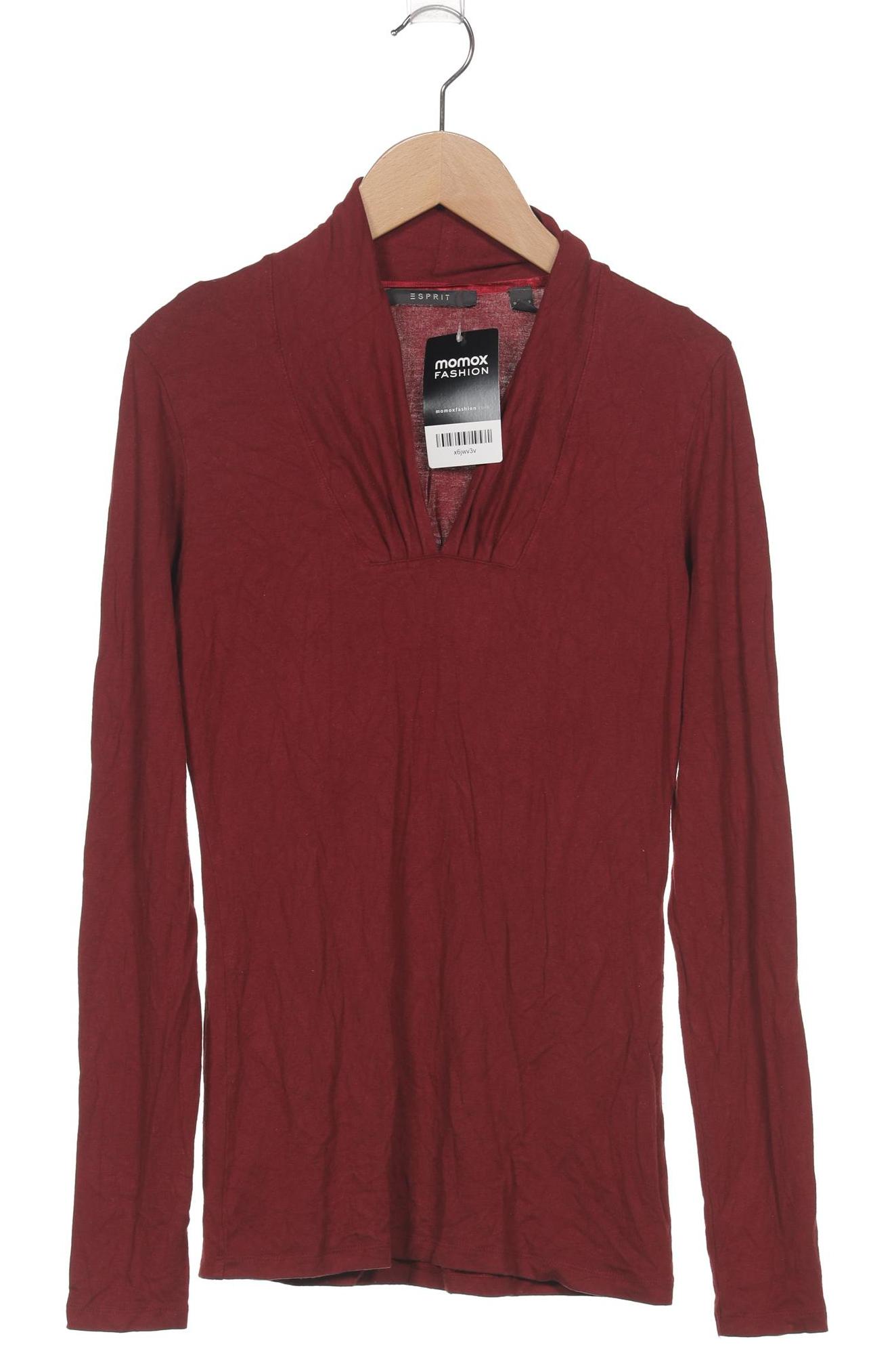 

Esprit Damen Langarmshirt, bordeaux, Gr. 36