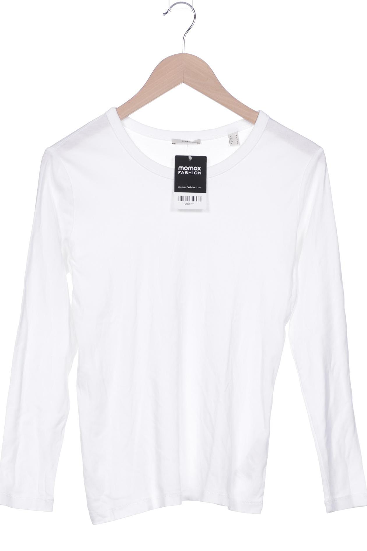 

Esprit Damen Langarmshirt, weiß, Gr. 38
