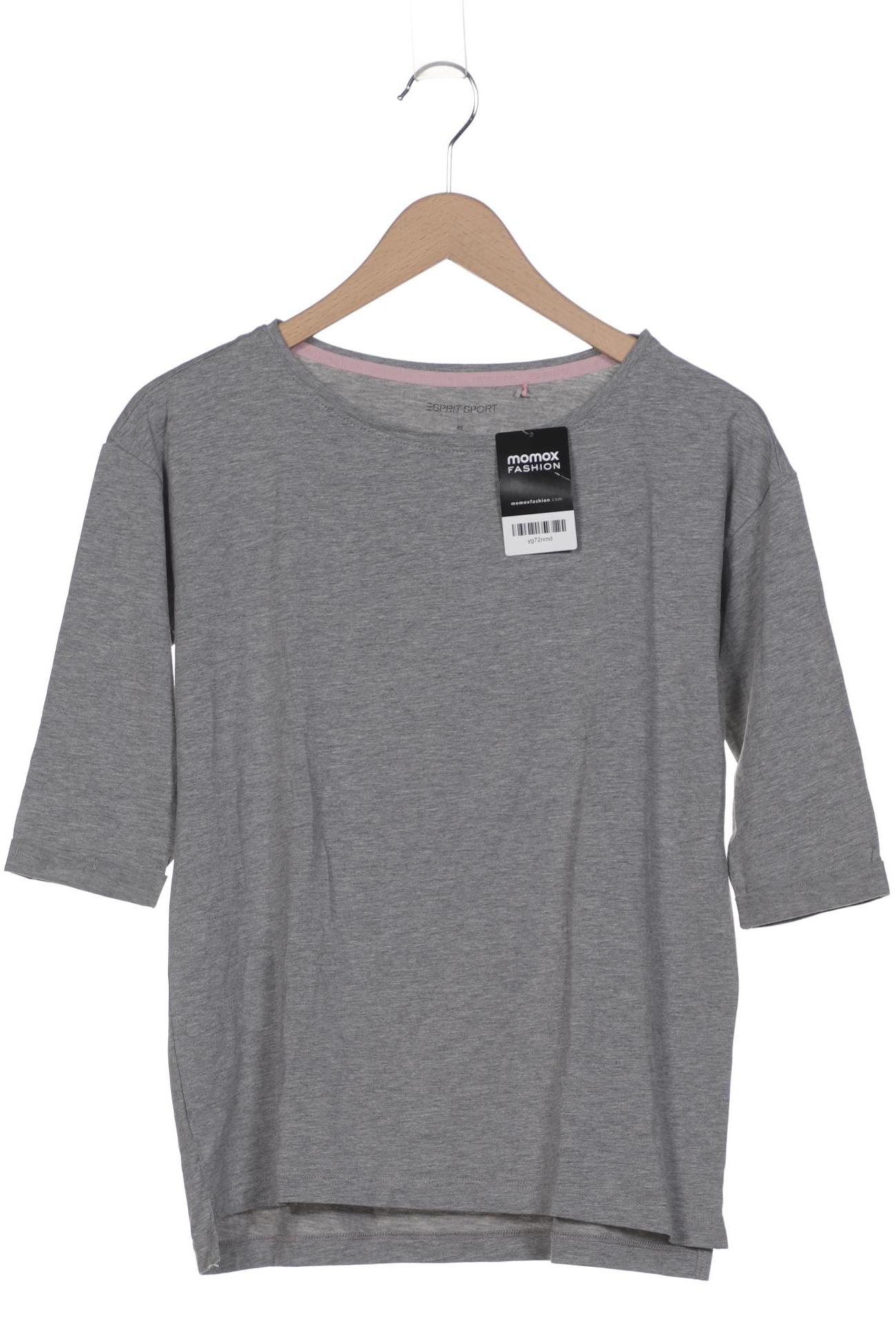 

Esprit Damen Langarmshirt, grau, Gr. 34