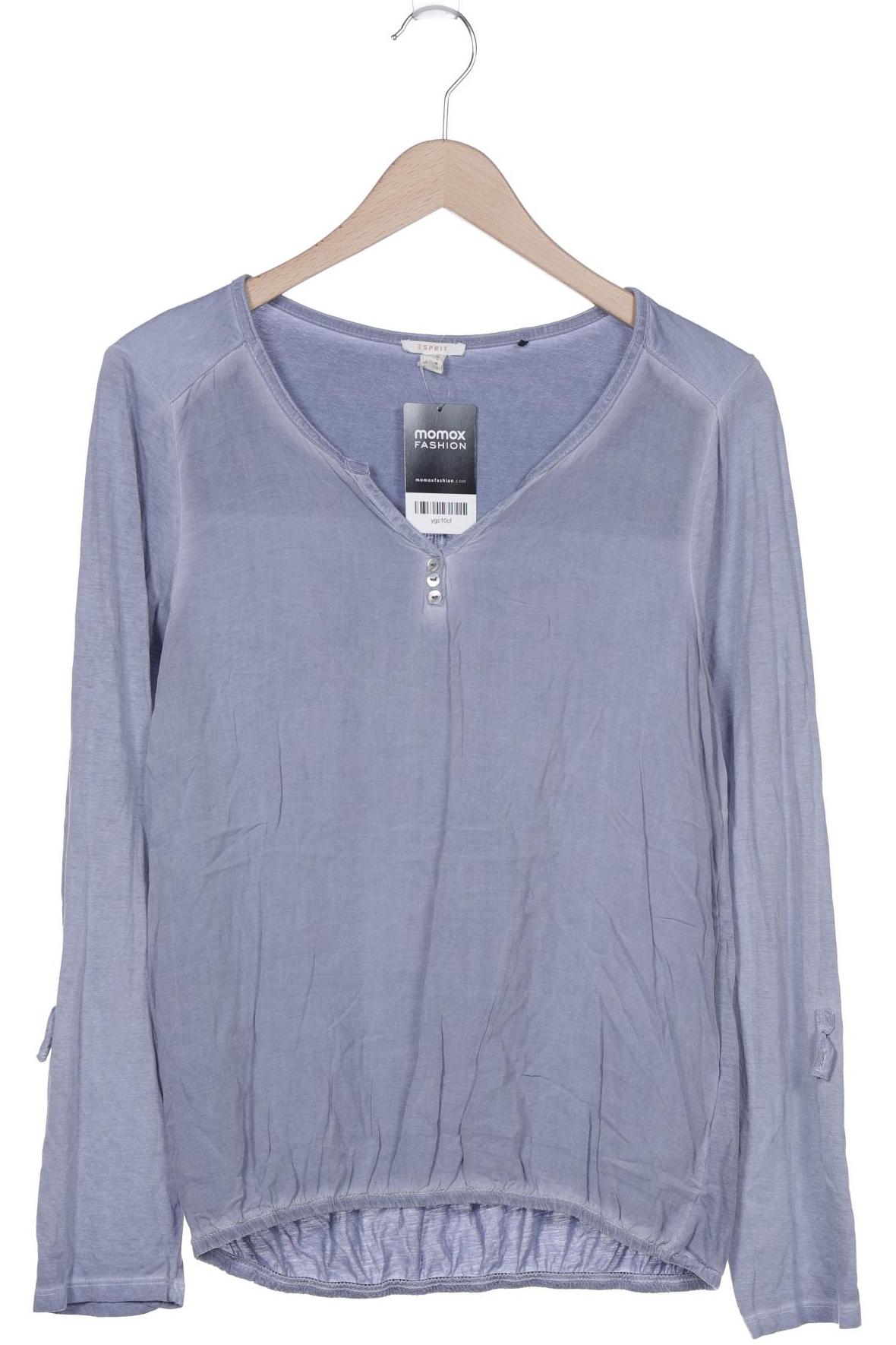 

Esprit Damen Langarmshirt, blau, Gr. 38