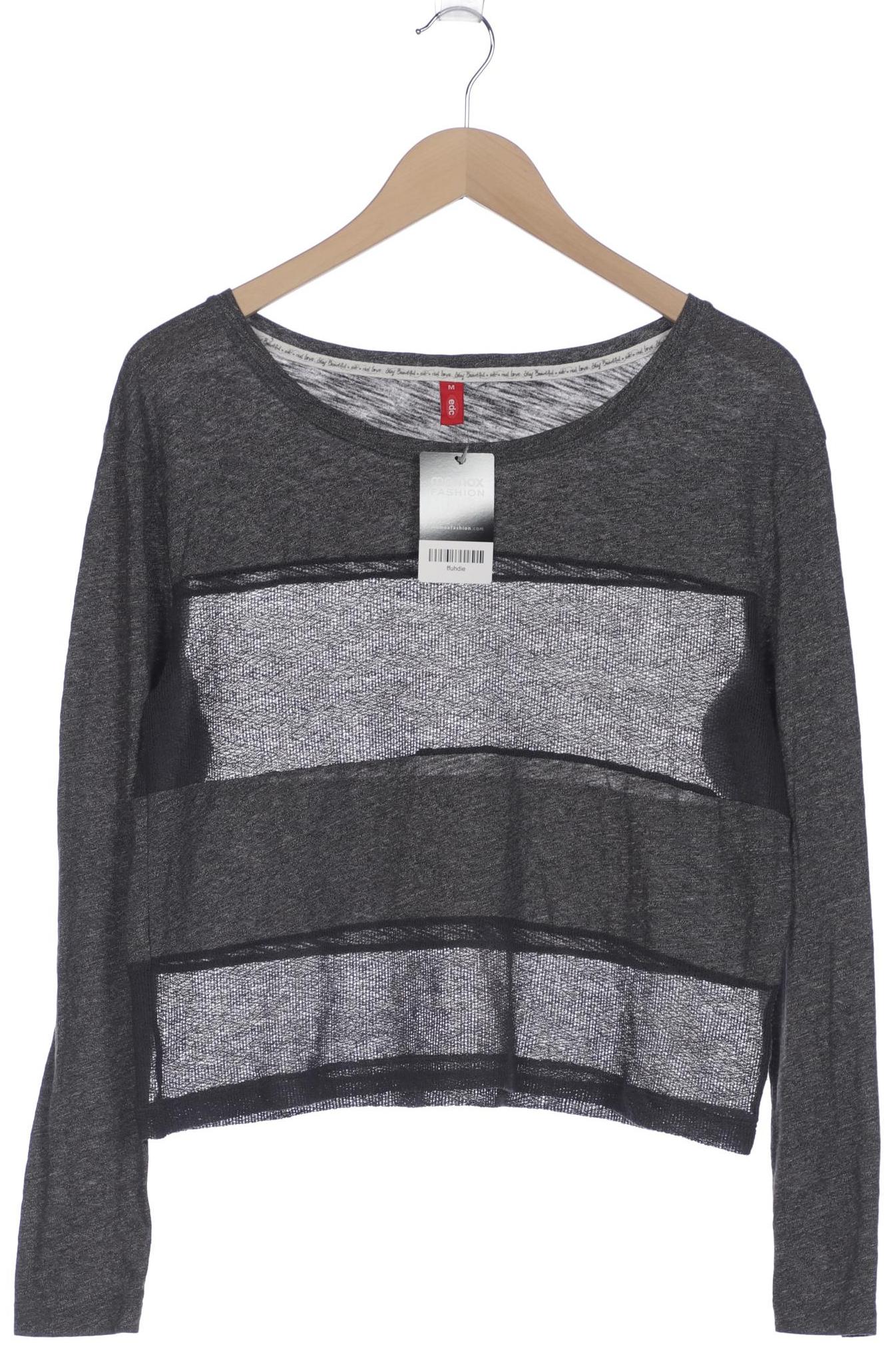 

Esprit Damen Langarmshirt, grau, Gr. 38