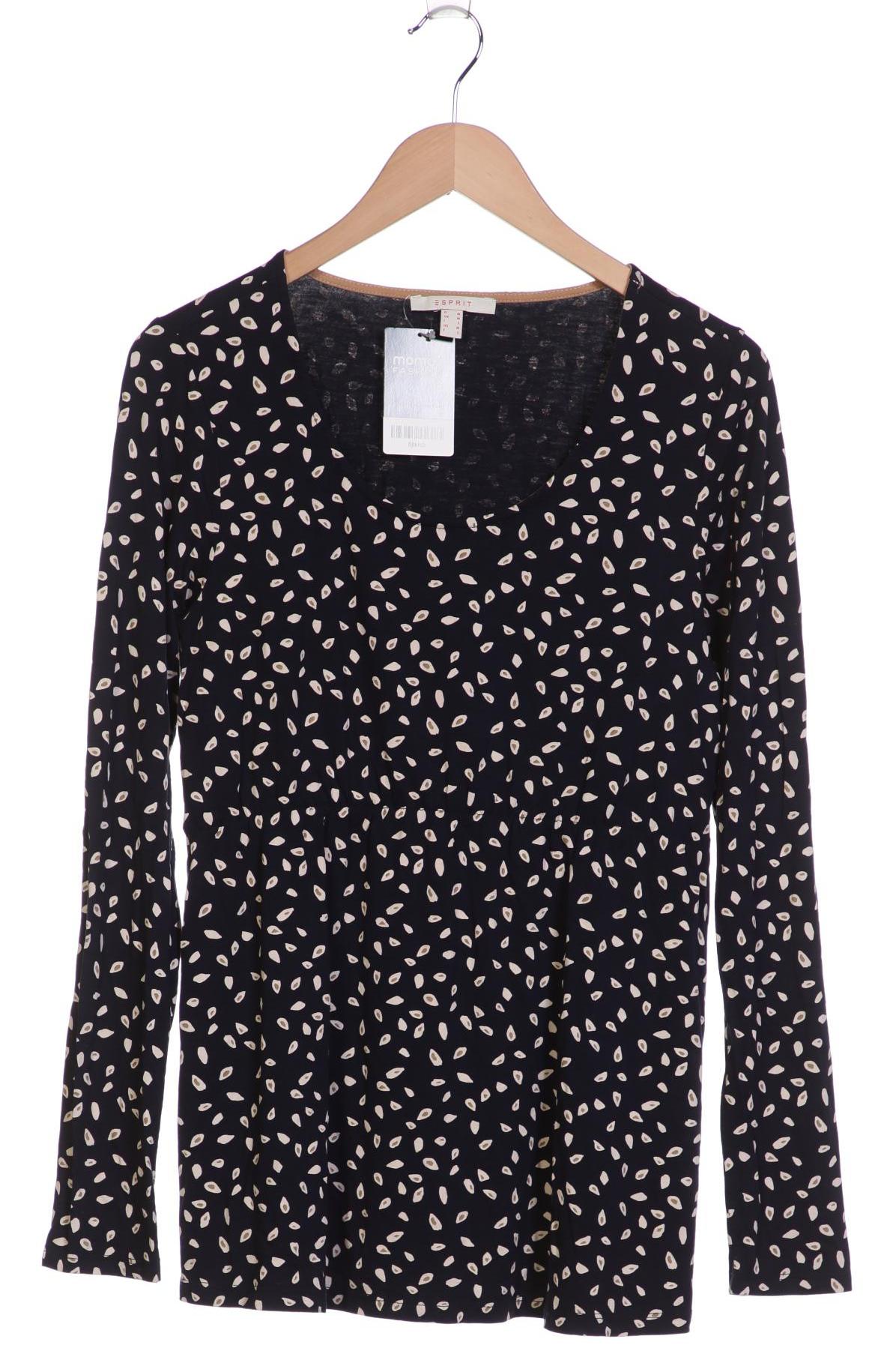 

Esprit Damen Langarmshirt, marineblau, Gr. 38