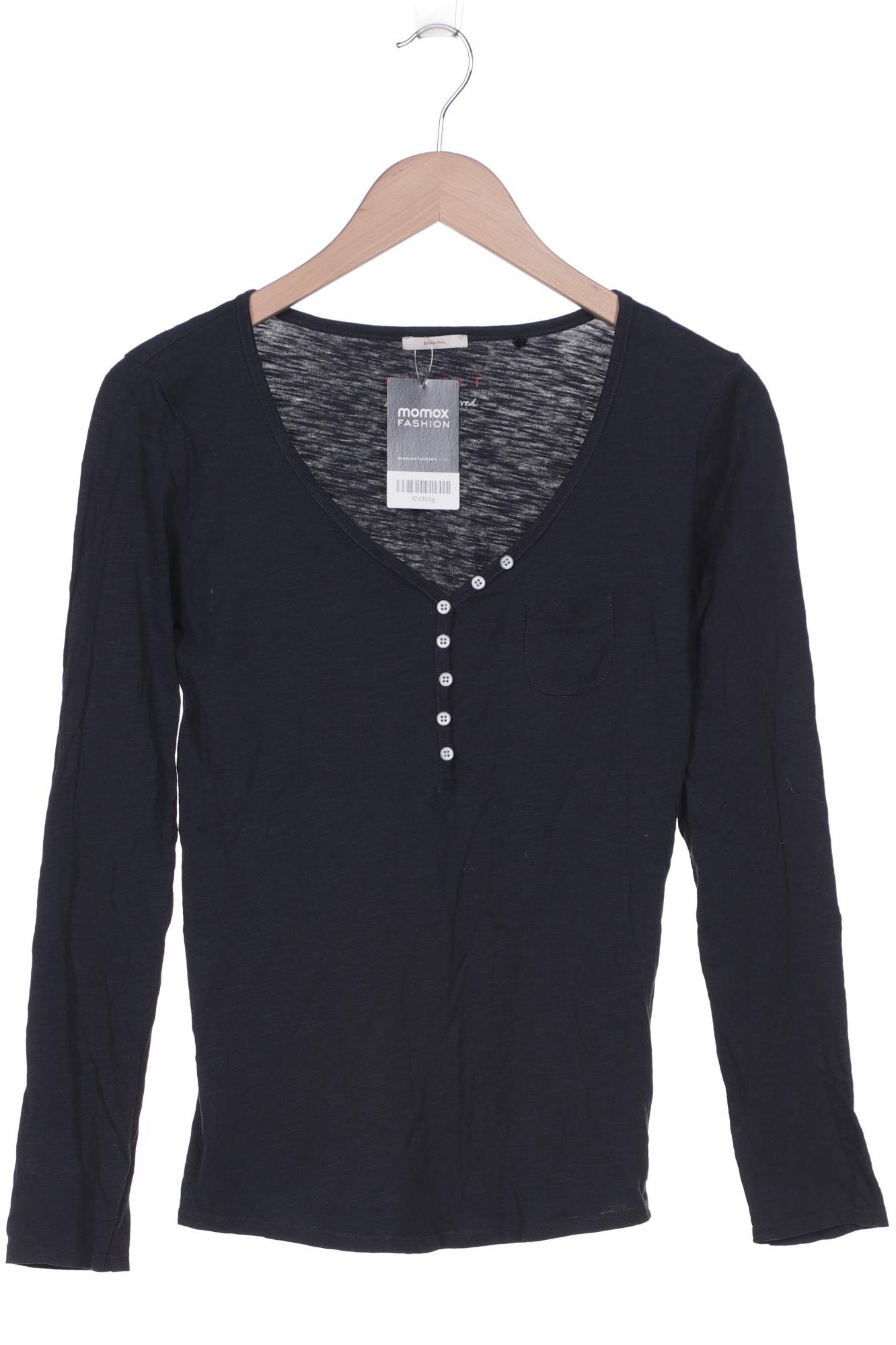 

Esprit Damen Langarmshirt, schwarz, Gr. 38