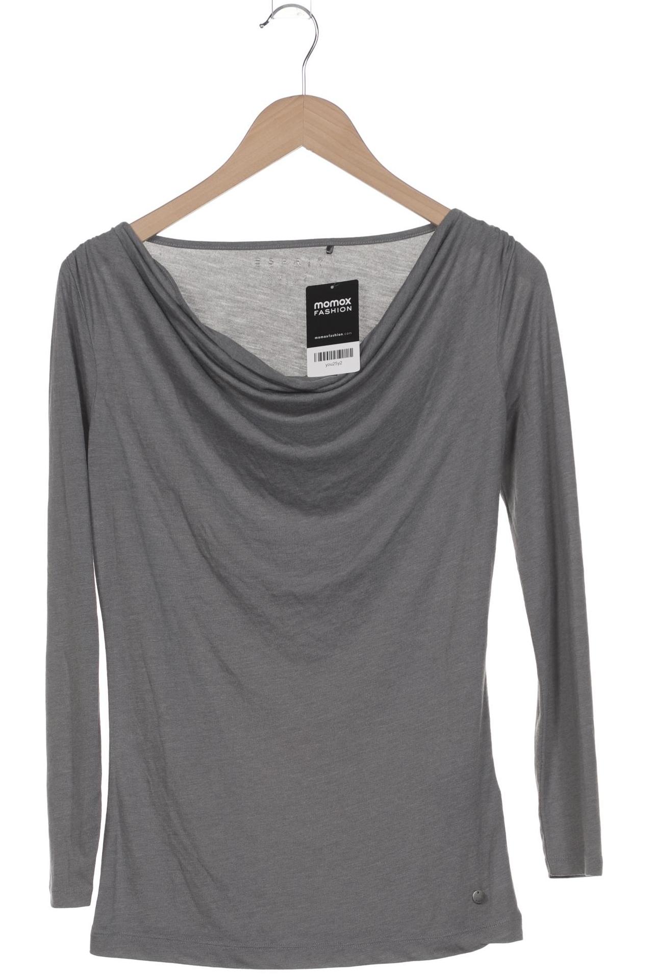 

Esprit Damen Langarmshirt, grau, Gr. 34