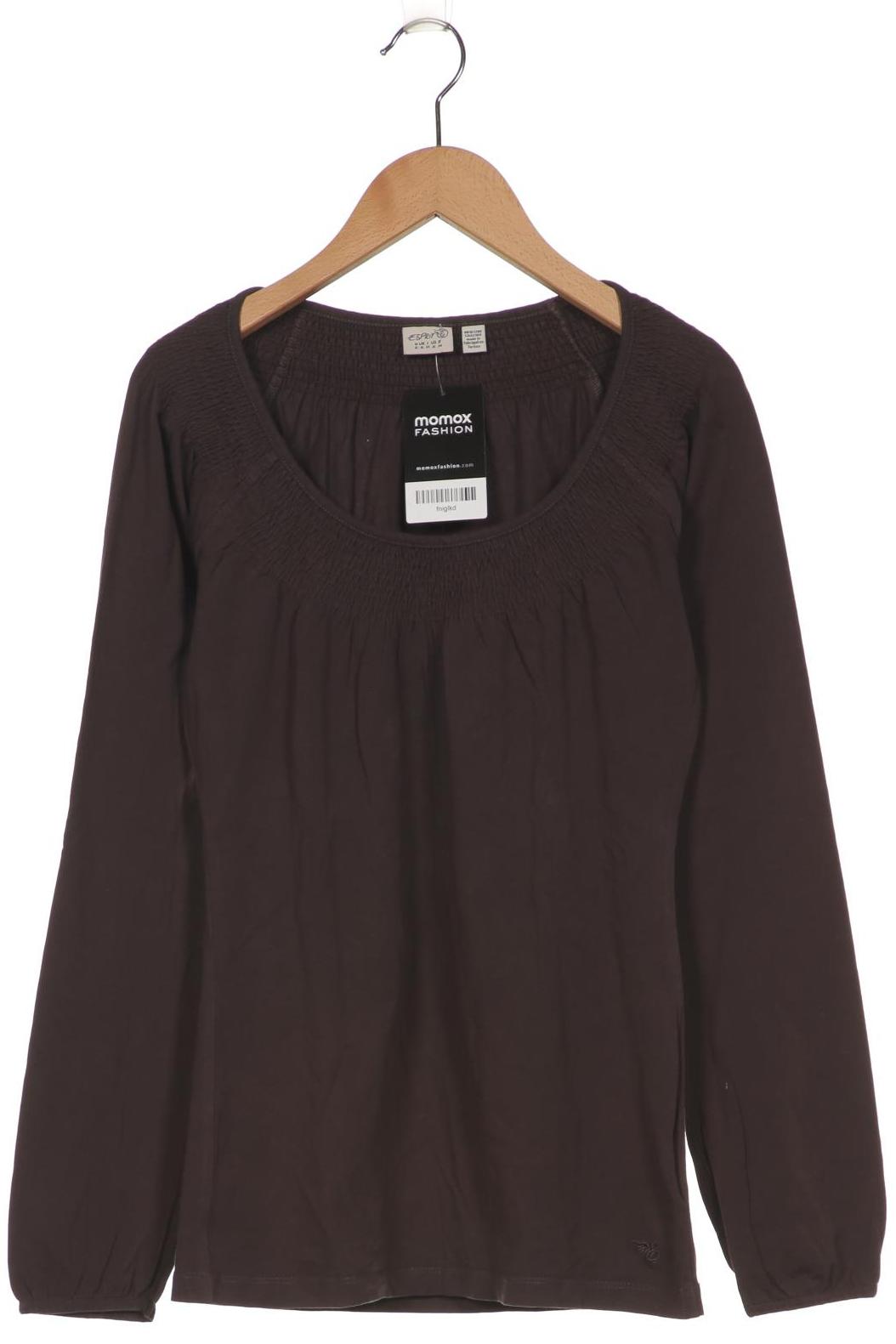 

Esprit Damen Langarmshirt, braun, Gr. 36