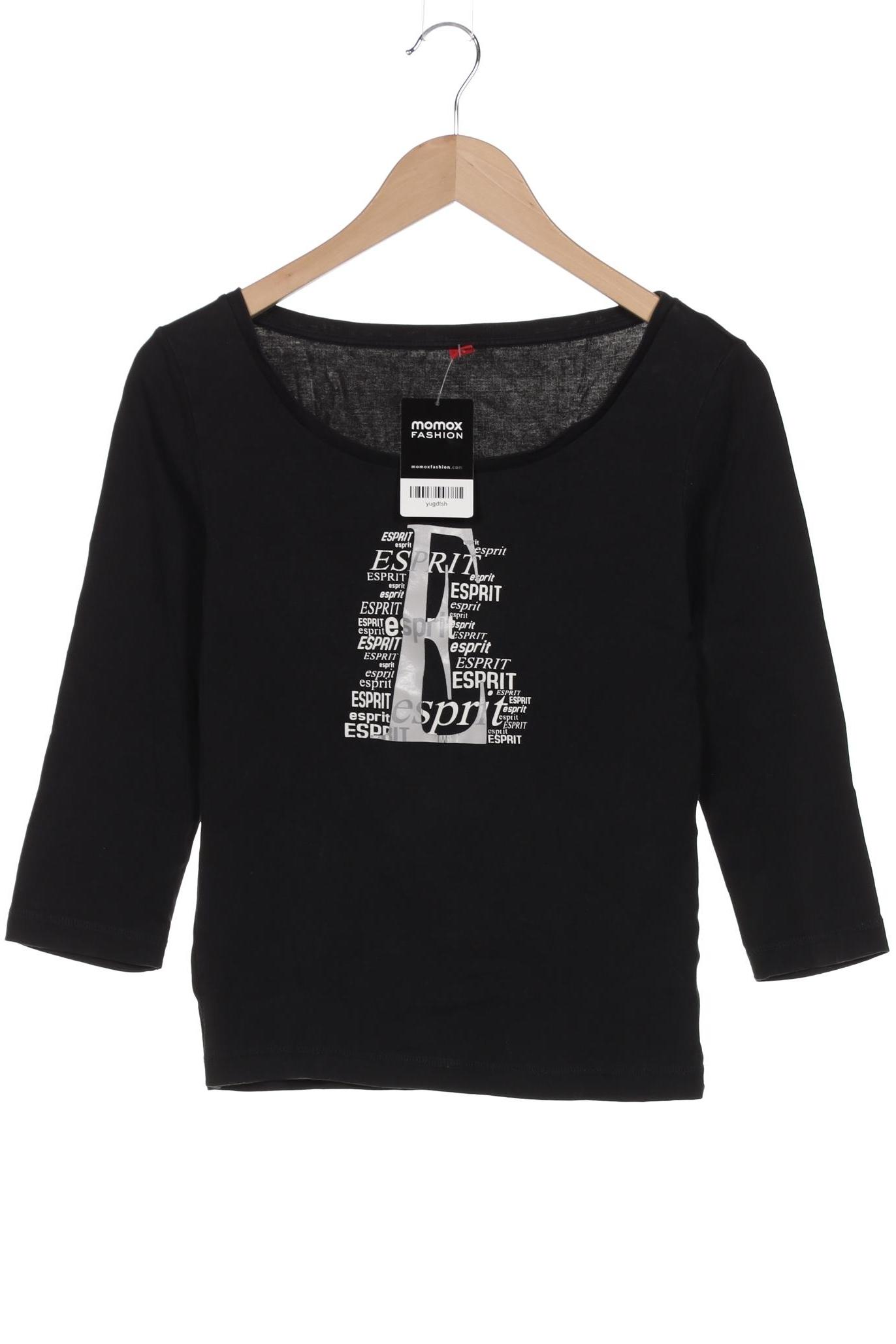 

Esprit Damen Langarmshirt, schwarz, Gr. 38