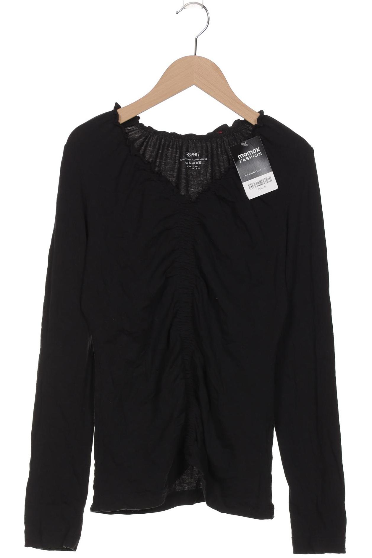 

Esprit Damen Langarmshirt, schwarz, Gr. 42