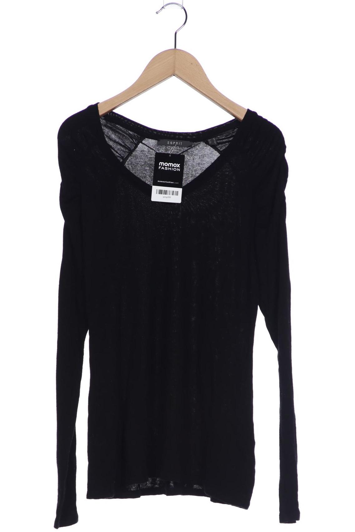 

Esprit Damen Langarmshirt, schwarz, Gr. 38