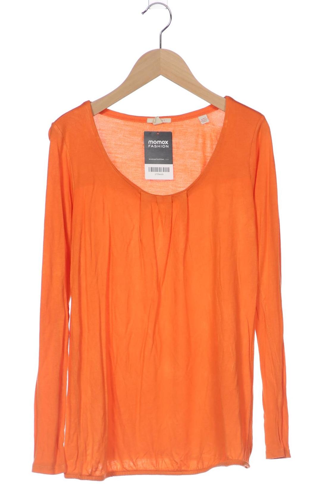 

Esprit Damen Langarmshirt, orange, Gr. 36