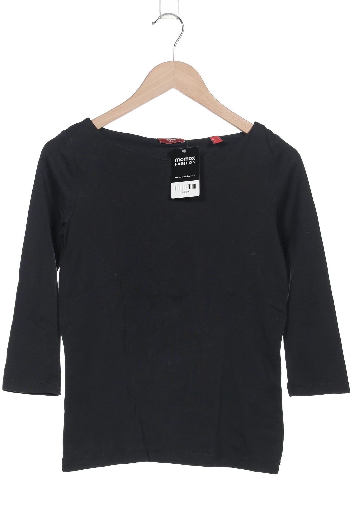 

Esprit Damen Langarmshirt, schwarz, Gr. 36