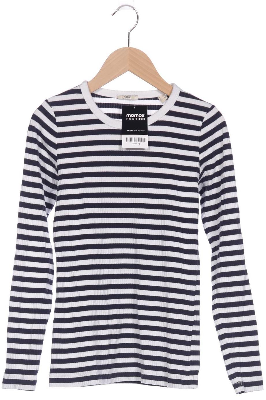 

Esprit Damen Langarmshirt, weiß, Gr. 34