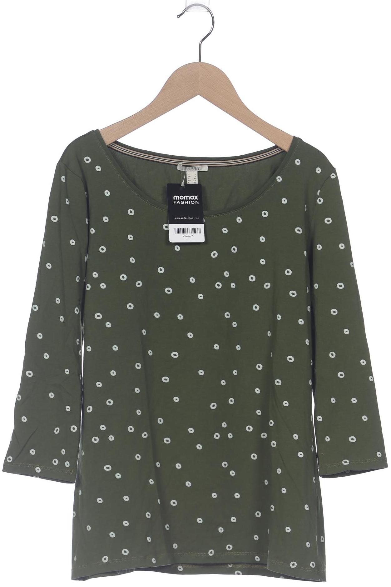 

Esprit Damen Langarmshirt, grün, Gr. 42