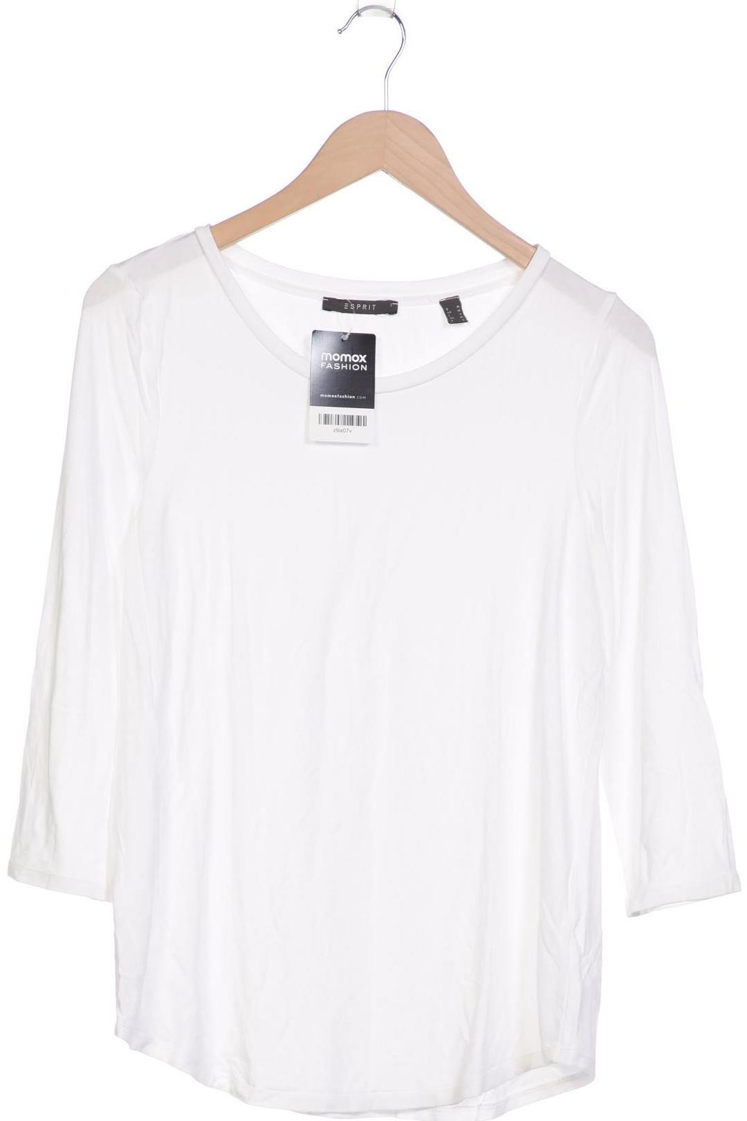 

Esprit Damen Langarmshirt, weiß, Gr. 38