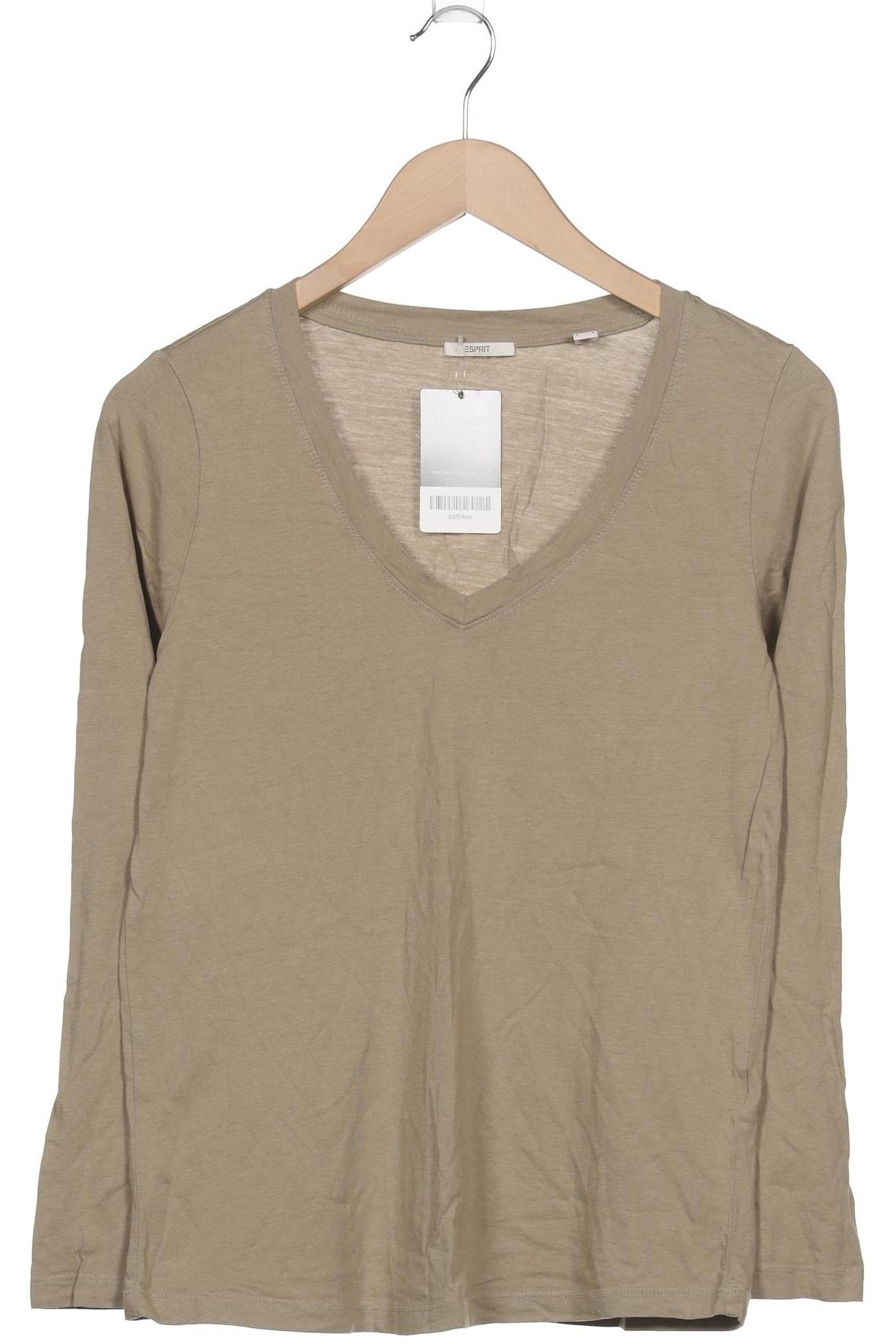 

Esprit Damen Langarmshirt, beige, Gr. 38