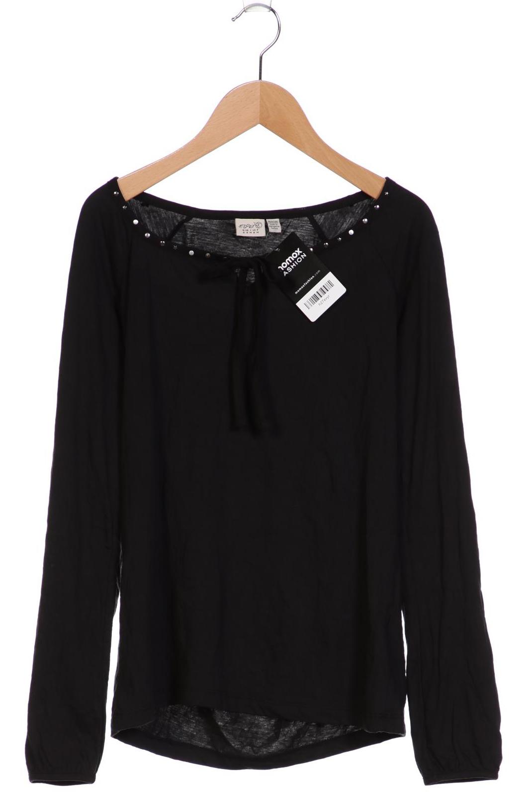 

Esprit Damen Langarmshirt, schwarz, Gr. 36