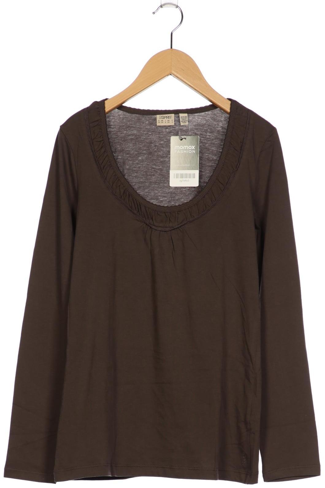 

Esprit Damen Langarmshirt, grau, Gr. 34
