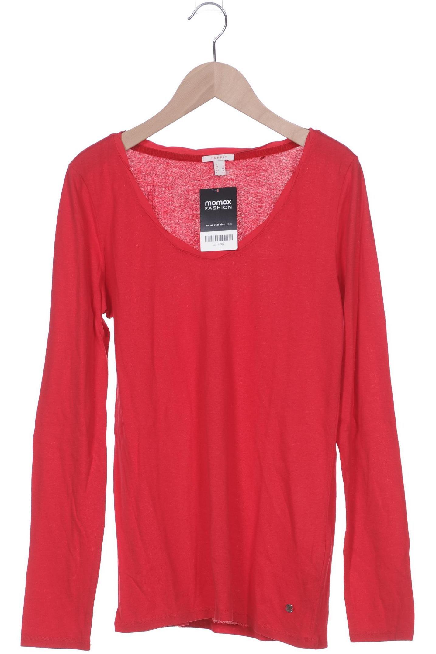

Esprit Damen Langarmshirt, rot, Gr. 42