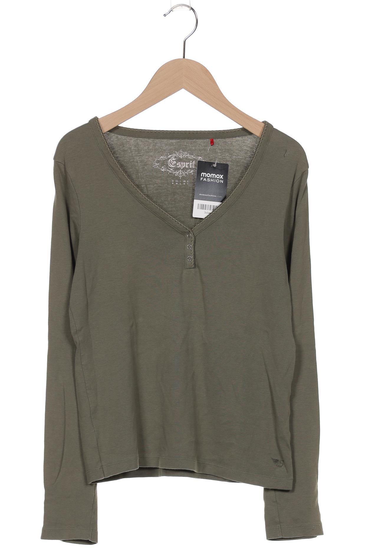 

Esprit Damen Langarmshirt, grün, Gr. 38