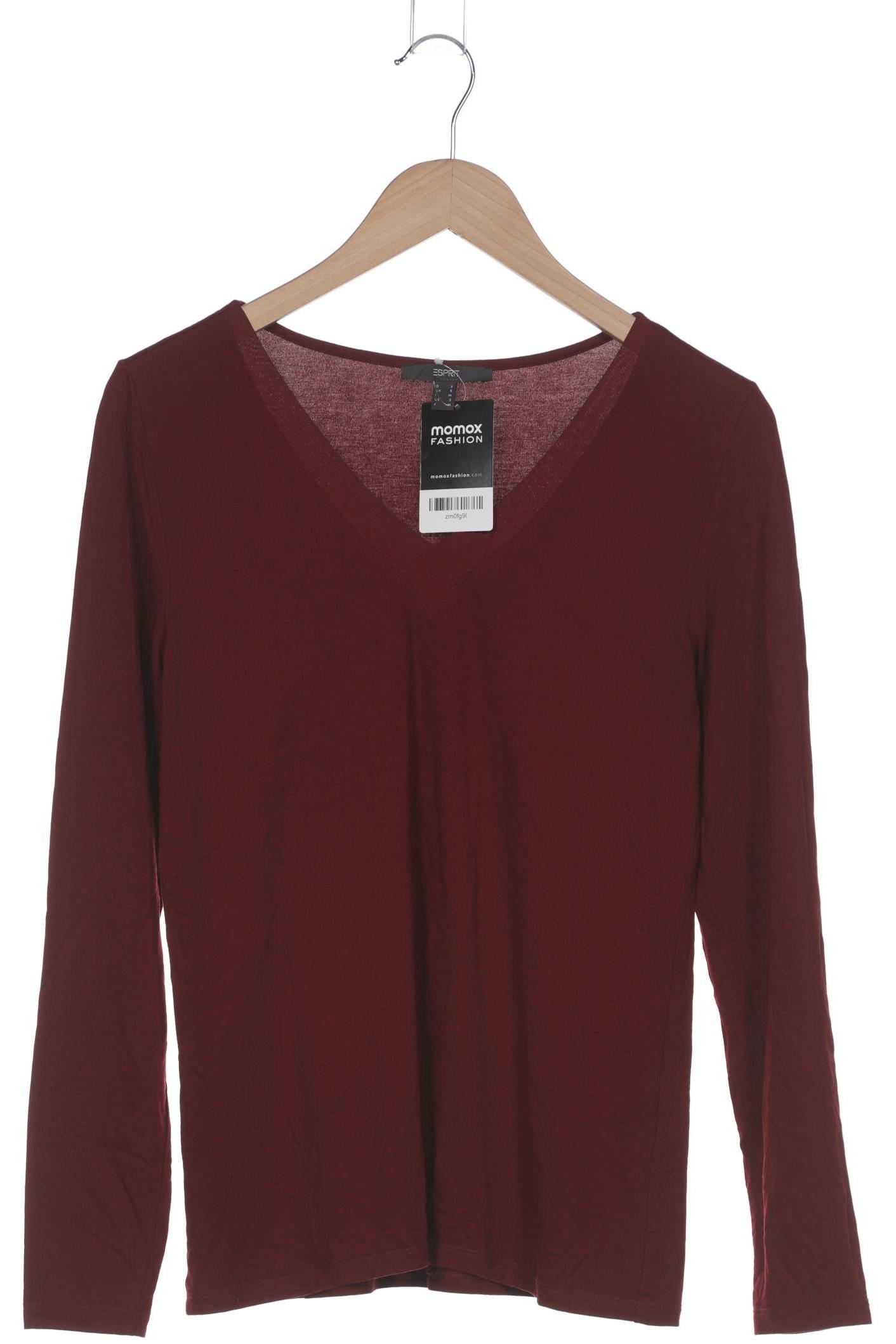 

Esprit Damen Langarmshirt, bordeaux, Gr. 36