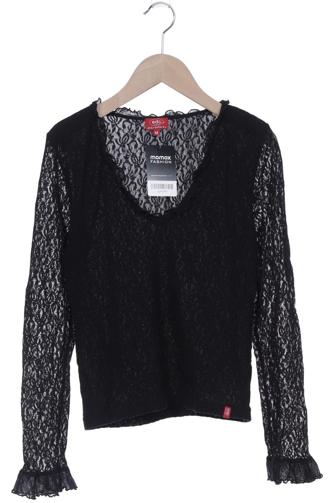 

Esprit Damen Langarmshirt, schwarz, Gr. 38