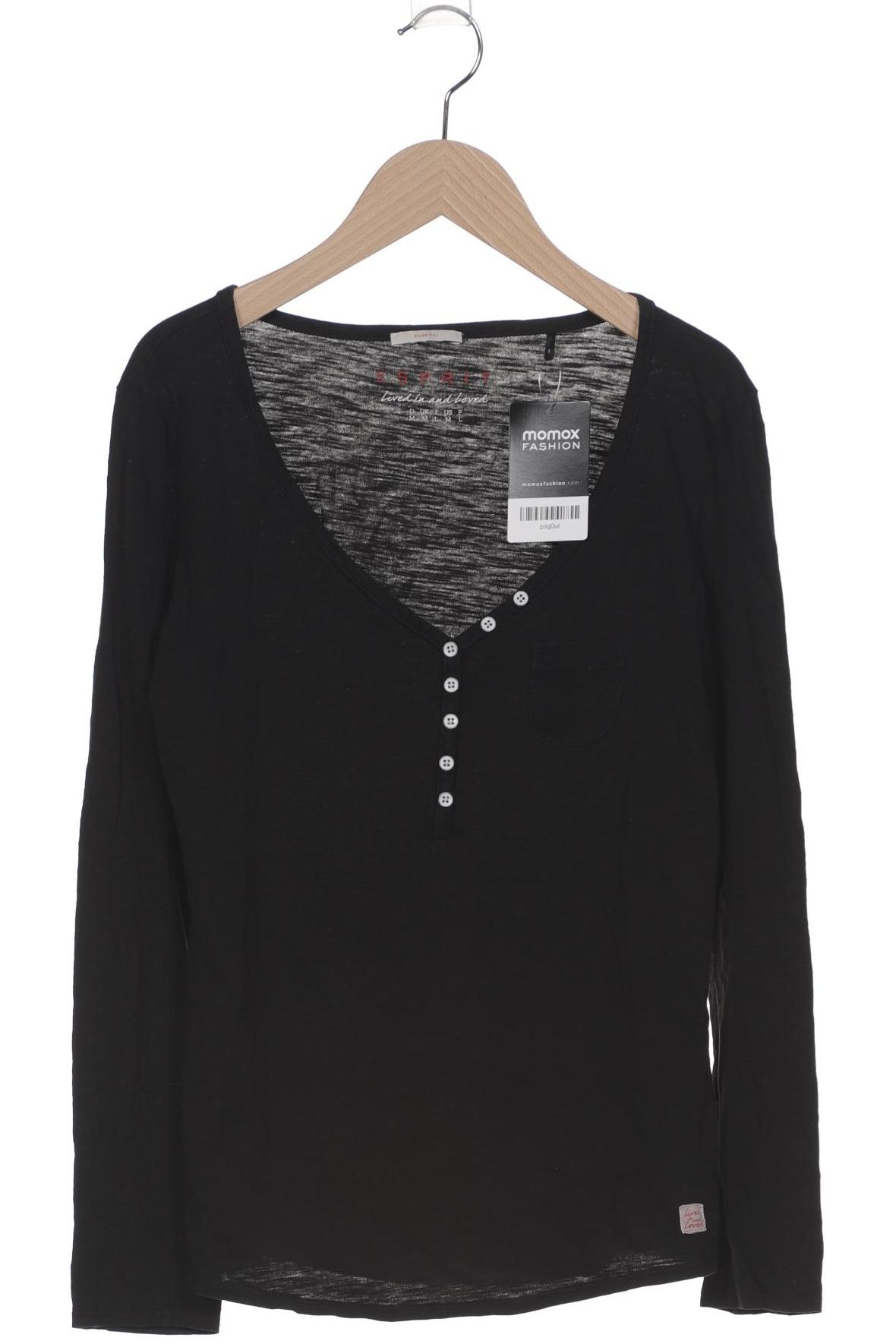 

Esprit Damen Langarmshirt, schwarz, Gr. 38