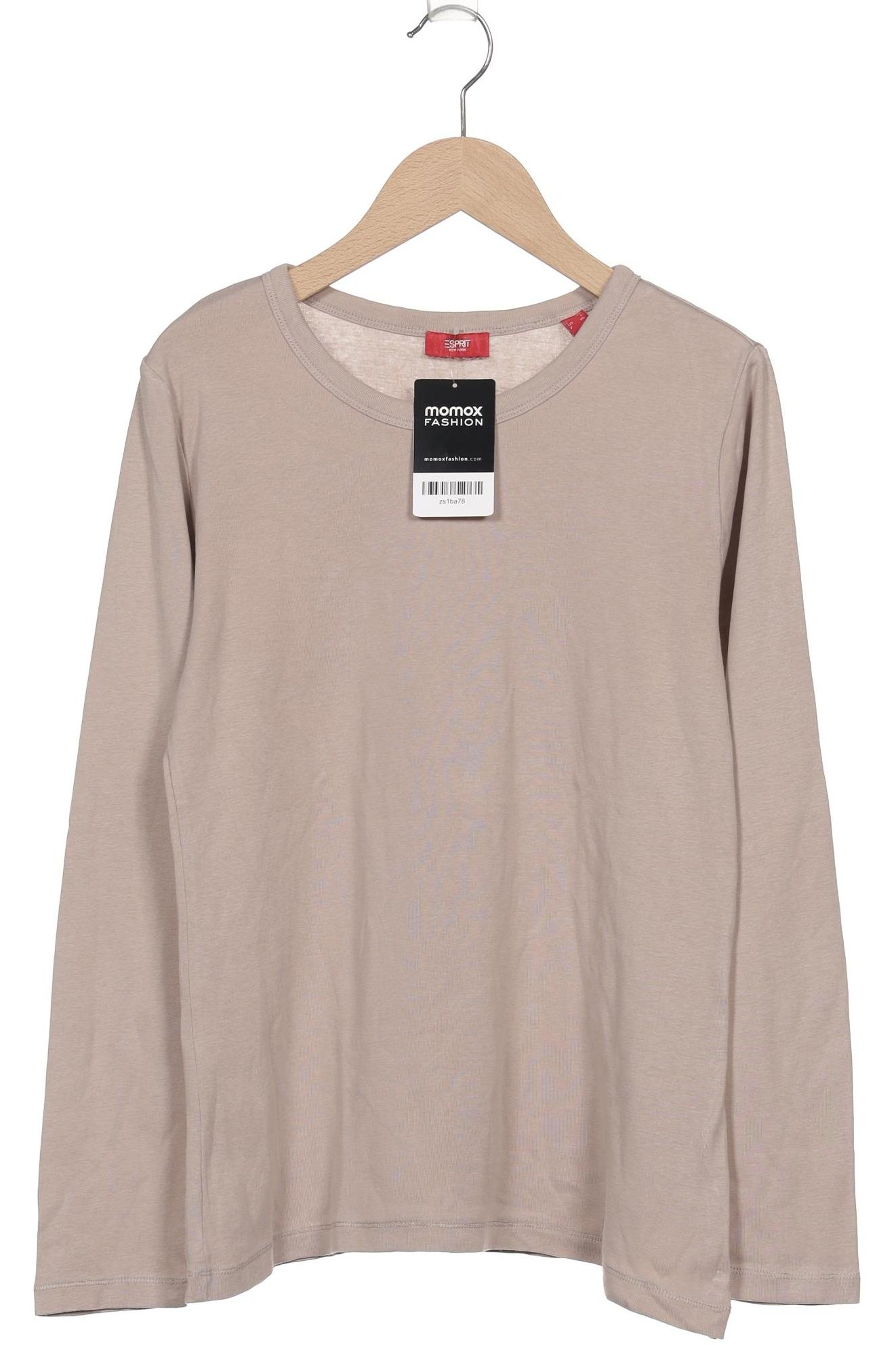 

Esprit Damen Langarmshirt, beige, Gr. 42