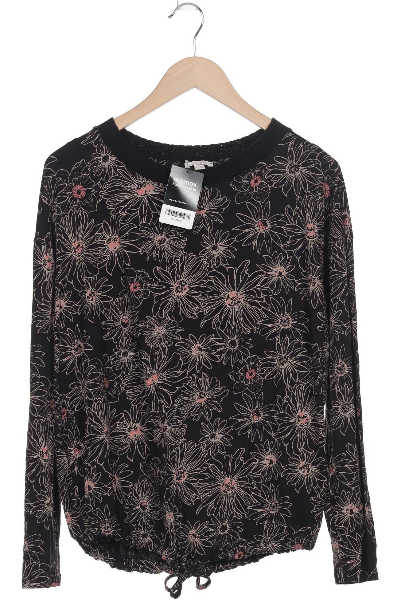 

Esprit Damen Langarmshirt, schwarz, Gr. 44