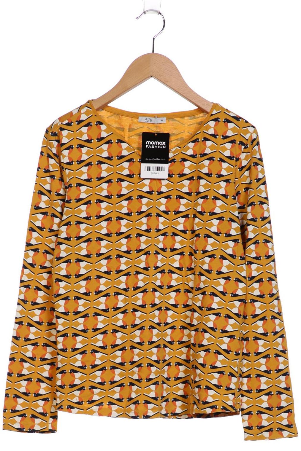 

Esprit Damen Langarmshirt, orange, Gr. 38