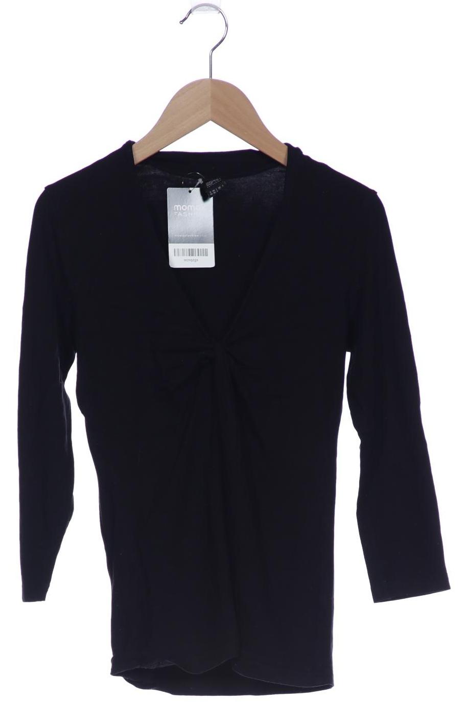 

Esprit Damen Langarmshirt, schwarz, Gr. 34