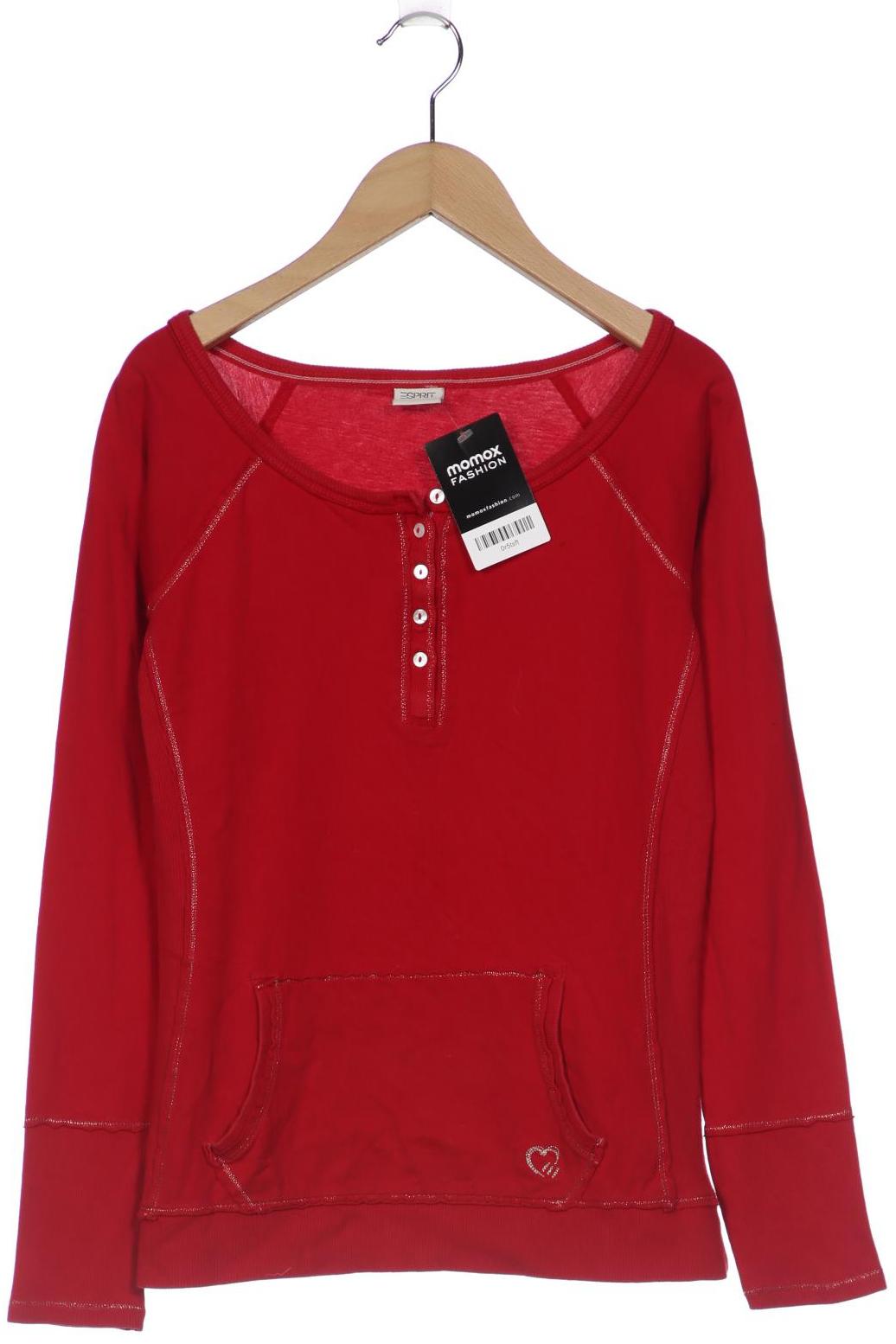 

Esprit Damen Langarmshirt, rot, Gr. 36